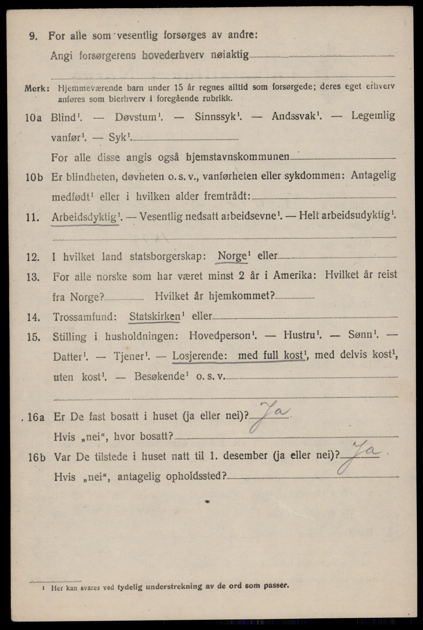 SAST, 1920 census for Skåre, 1920, p. 6839