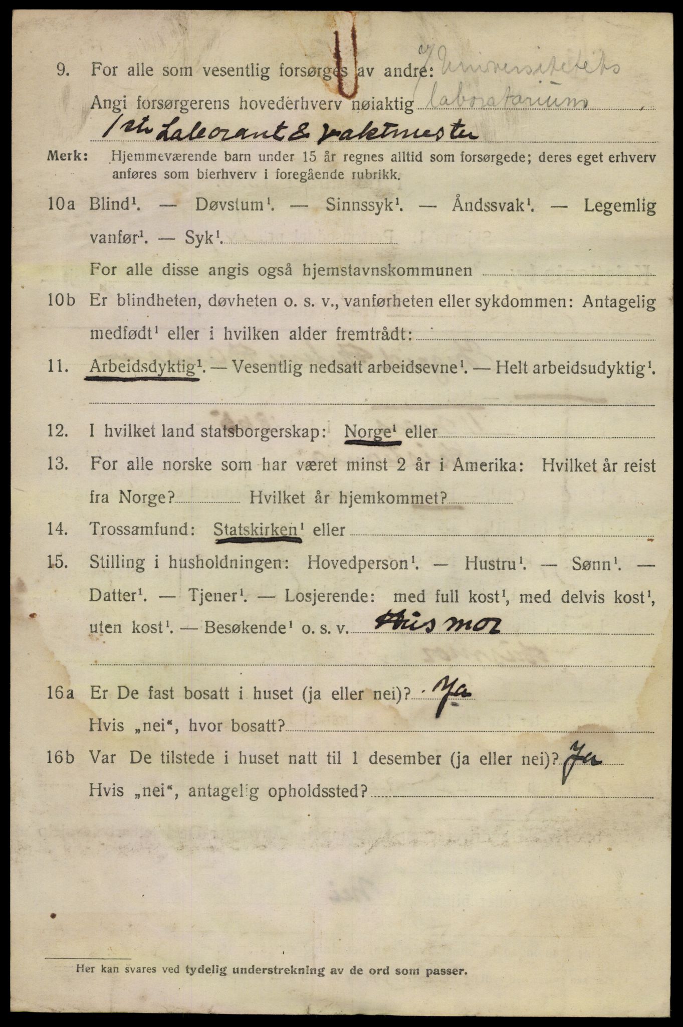 SAO, 1920 census for Kristiania, 1920, p. 238294