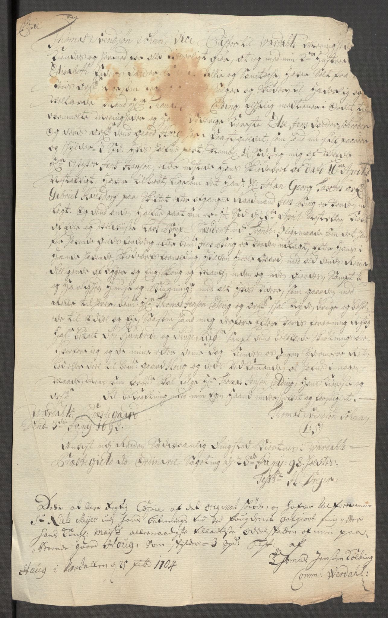 Rentekammeret inntil 1814, Reviderte regnskaper, Fogderegnskap, AV/RA-EA-4092/R62/L4193: Fogderegnskap Stjørdal og Verdal, 1701-1702, p. 223