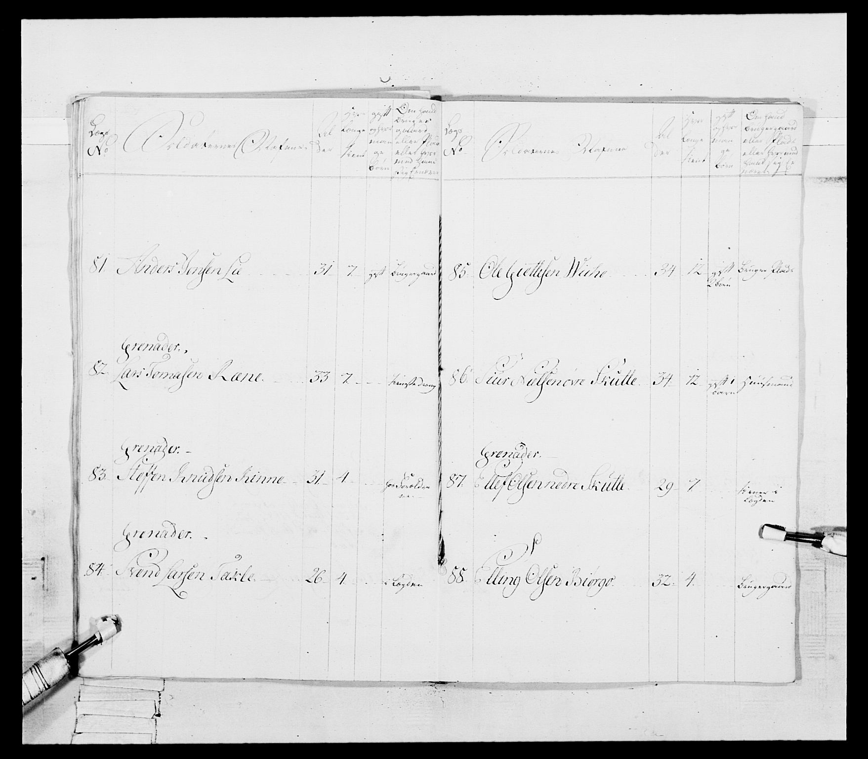 Generalitets- og kommissariatskollegiet, Det kongelige norske kommissariatskollegium, AV/RA-EA-5420/E/Eh/L0092: 2. Bergenhusiske nasjonale infanteriregiment, 1769-1771, p. 313