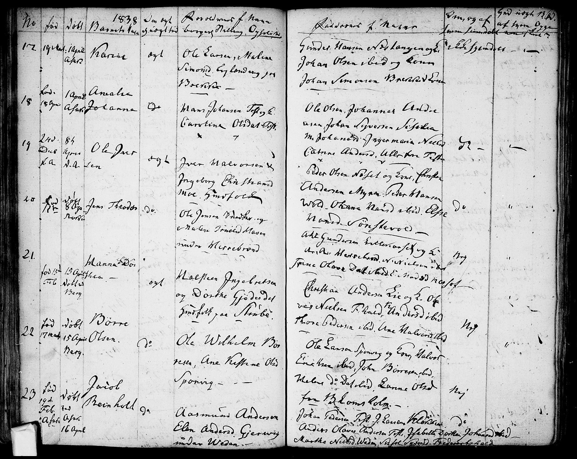 Berg prestekontor Kirkebøker, AV/SAO-A-10902/F/Fa/L0003: Parish register (official) no. I 3, 1832-1842, p. 65