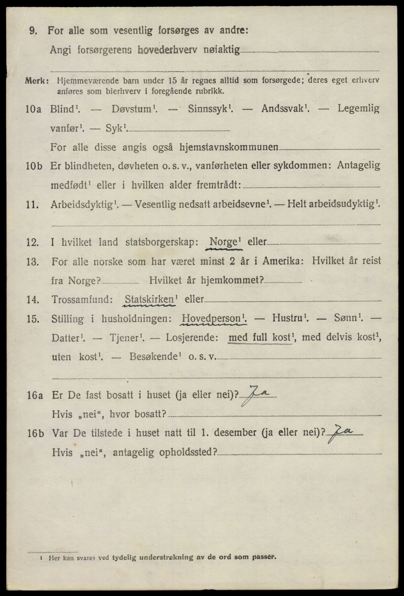 SAO, 1920 census for Onsøy, 1920, p. 2943