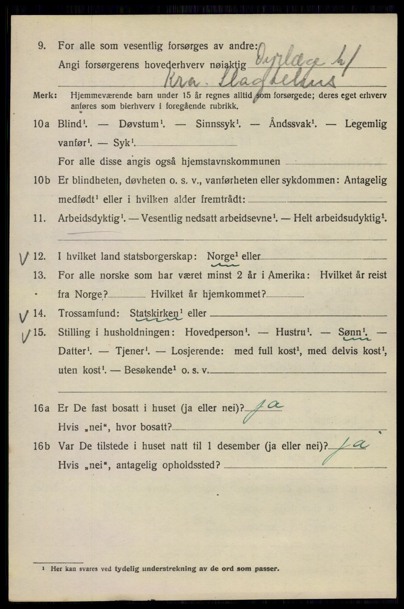 SAO, 1920 census for Kristiania, 1920, p. 323472