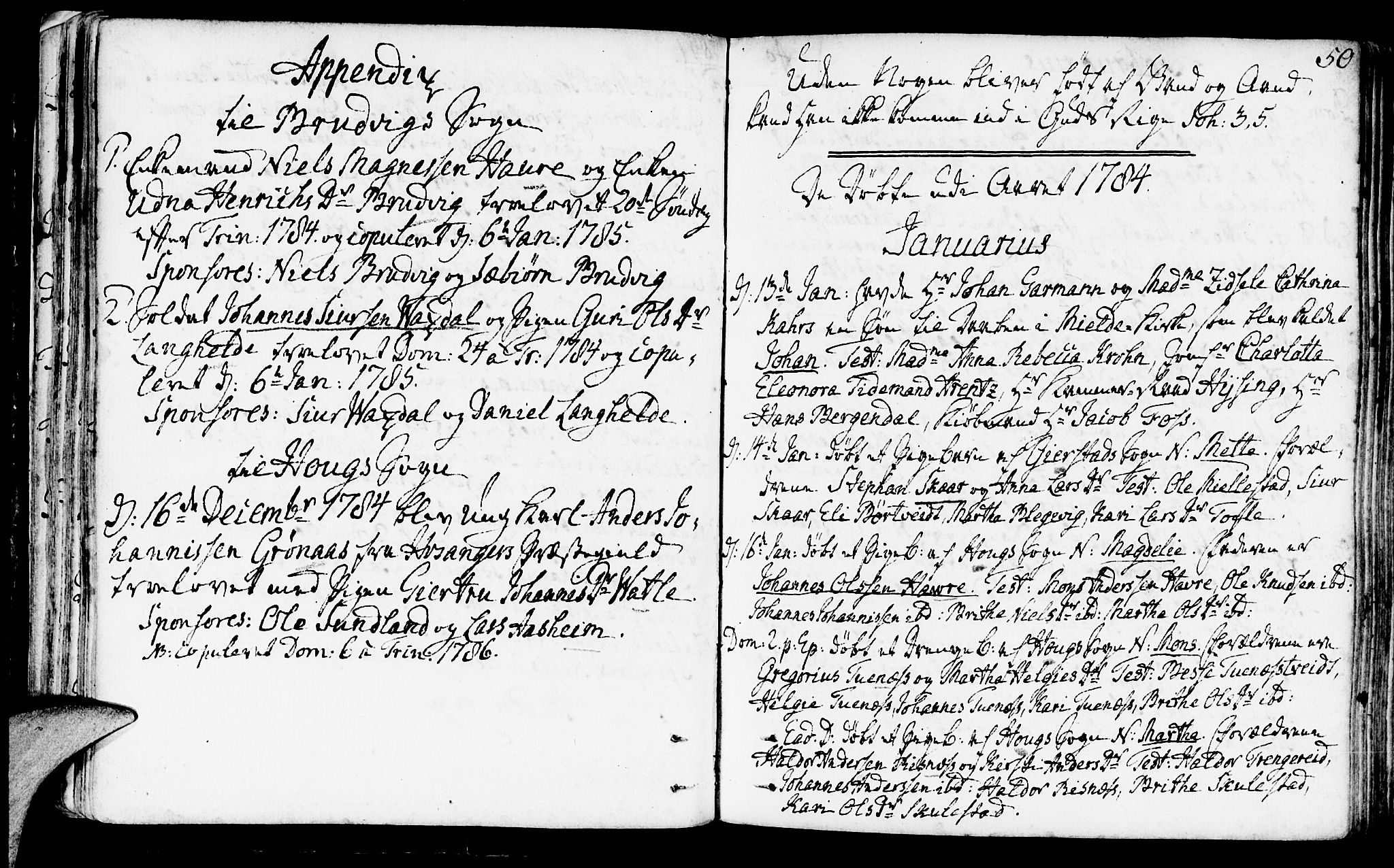 Haus sokneprestembete, AV/SAB-A-75601/H/Haa: Parish register (official) no. A 10, 1782-1796, p. 50