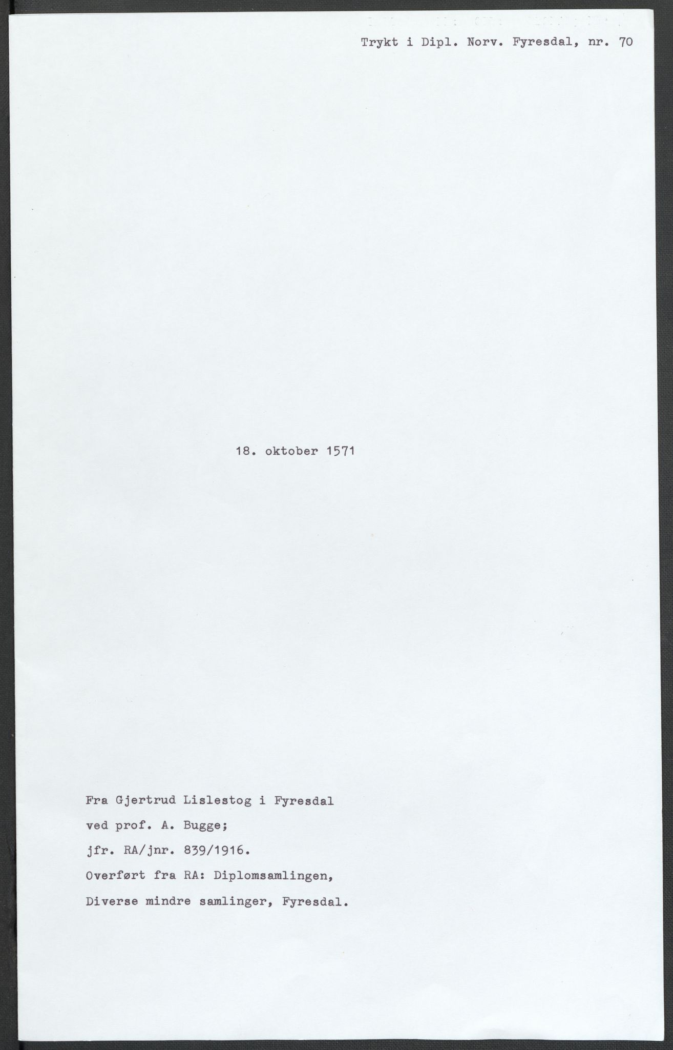 Riksarkivets diplomsamling, AV/RA-EA-5965/F02/L0075: Dokumenter, 1570-1571, p. 65
