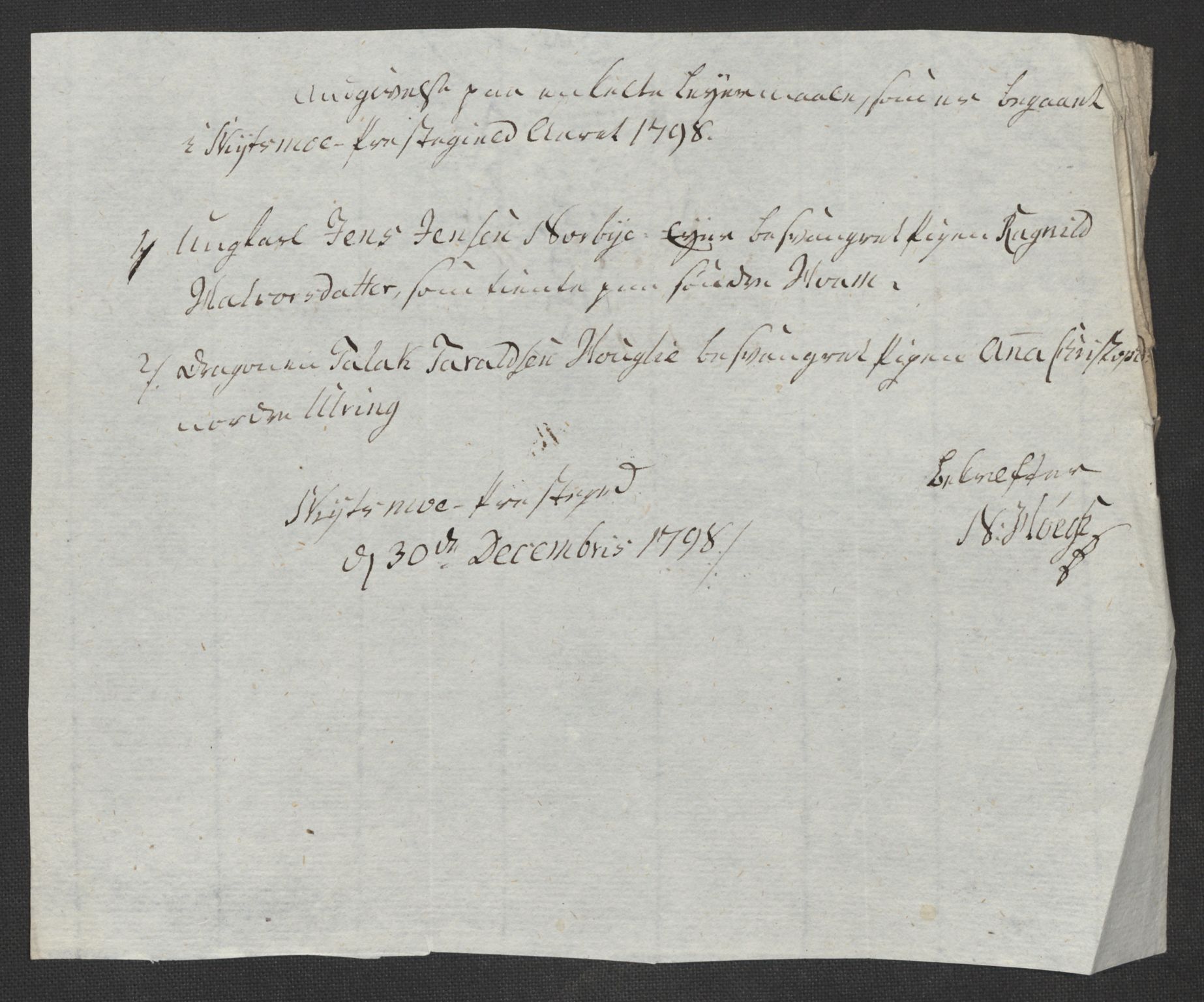 Rentekammeret inntil 1814, Reviderte regnskaper, Fogderegnskap, AV/RA-EA-4092/R11/L0674: Fogderegnskap Nedre Romerike, 1798, p. 173