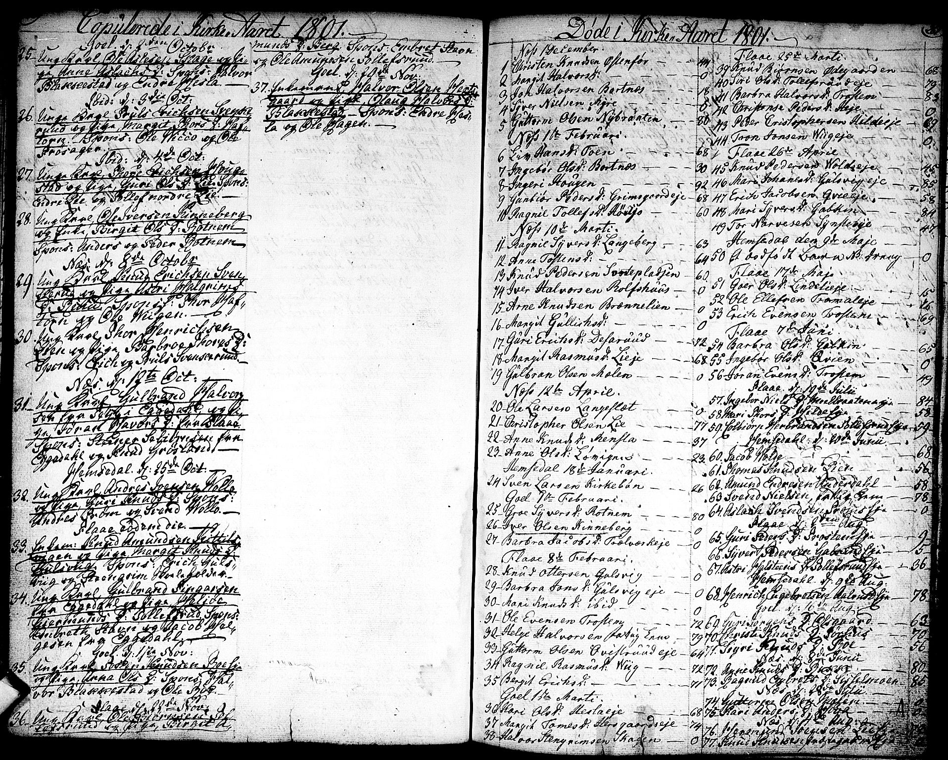 Nes kirkebøker, AV/SAKO-A-236/F/Fa/L0005: Parish register (official) no. 5, 1787-1807, p. 260-261