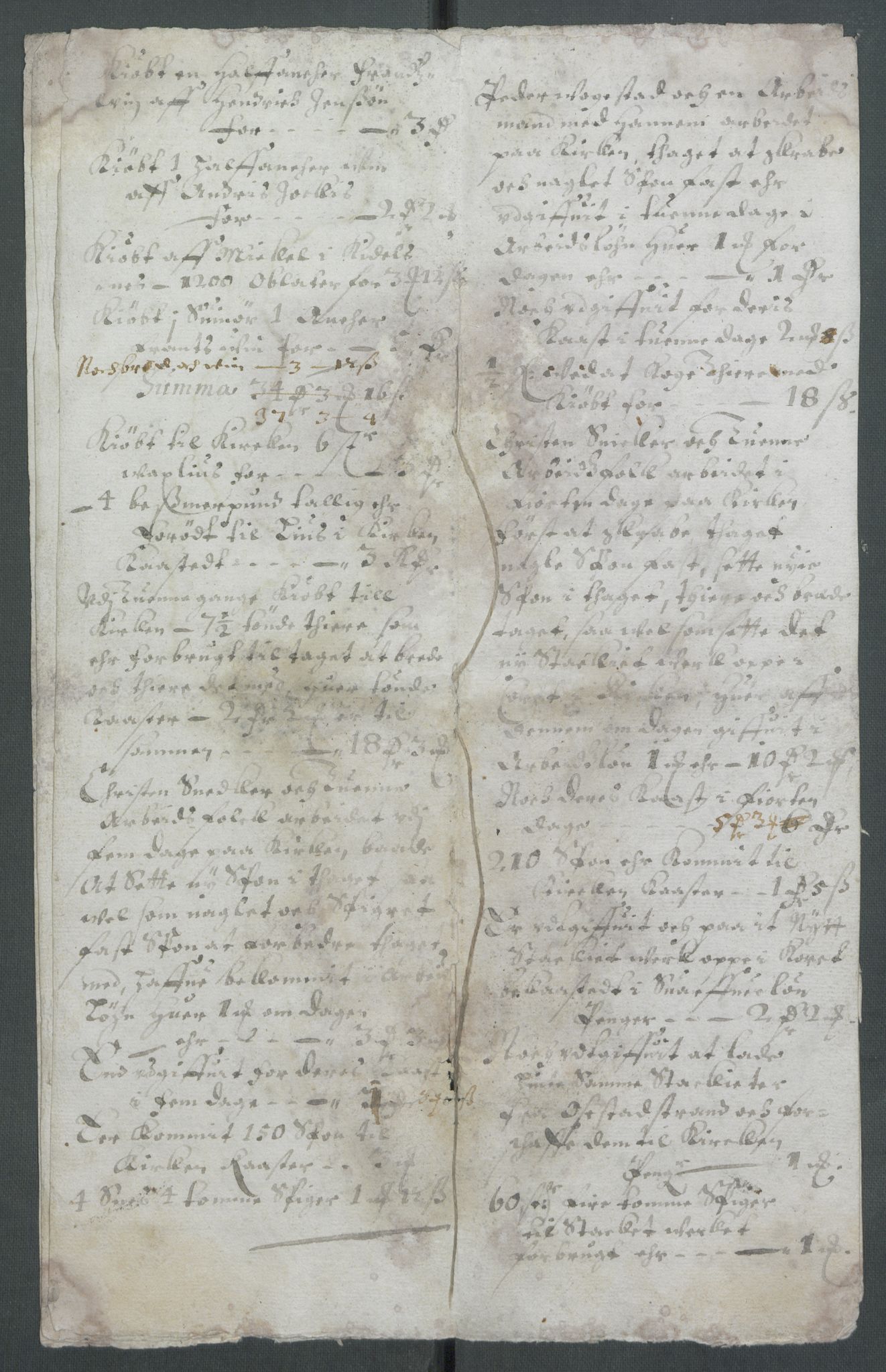 Riksarkivets diplomsamling, RA/EA-5965/F02/L0167: Dokumenter, 1657, p. 167