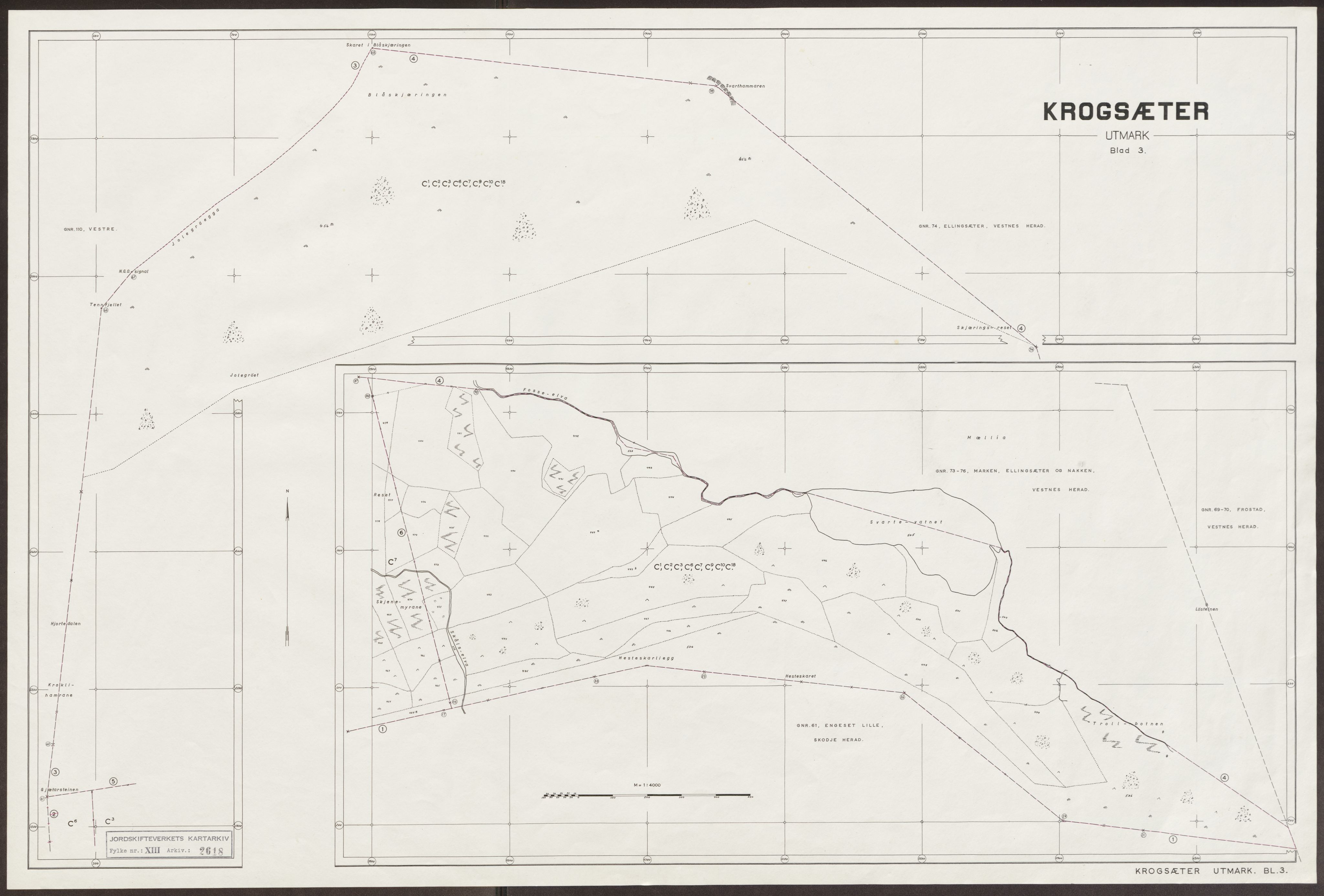 Jordskifteverkets kartarkiv, RA/S-3929/T, 1859-1988, p. 3289