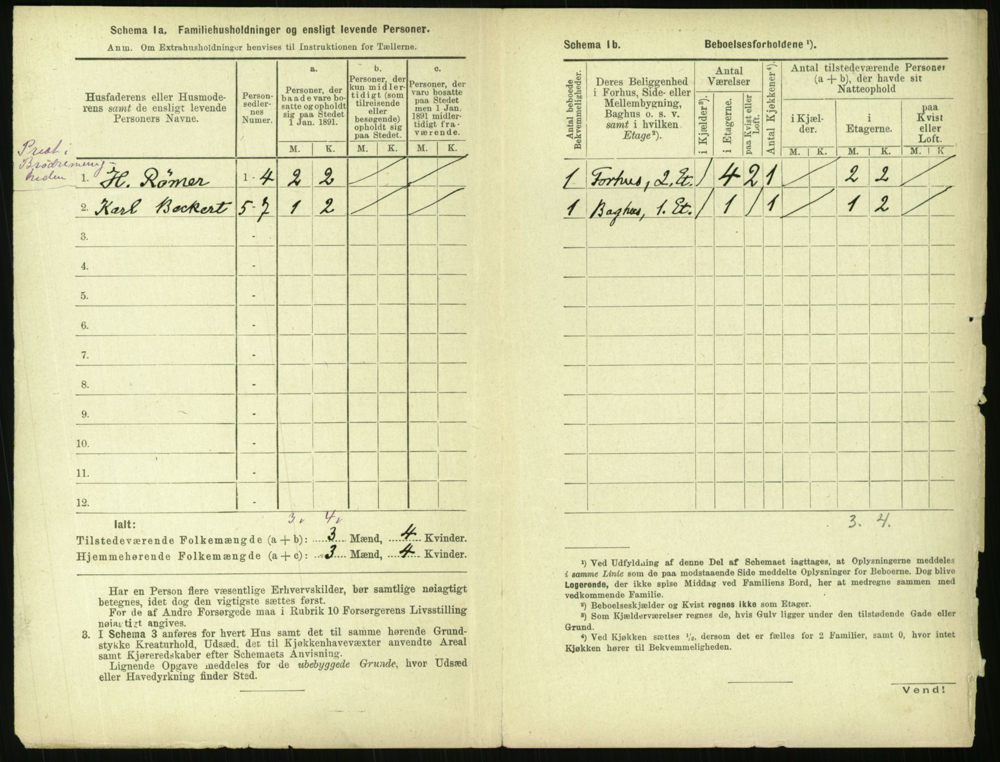 RA, 1891 census for 0301 Kristiania, 1891, p. 14881