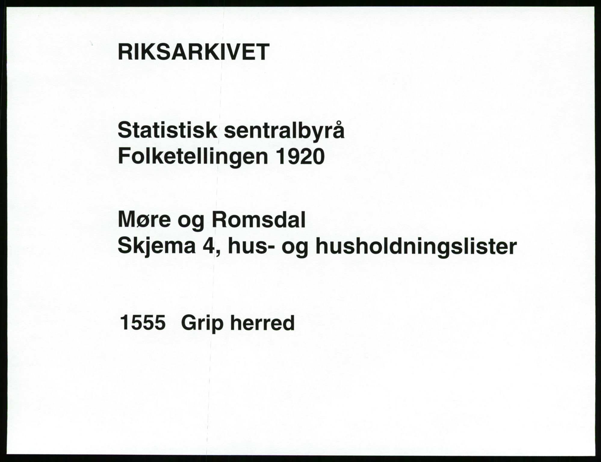 SAT, 1920 census for Grip, 1920, p. 10