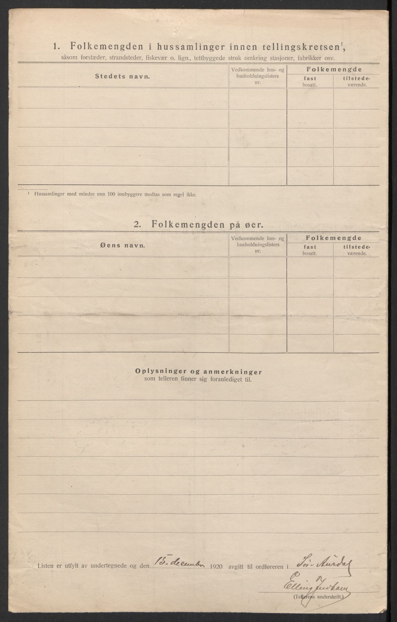 SAH, 1920 census for Sør-Aurdal, 1920, p. 24