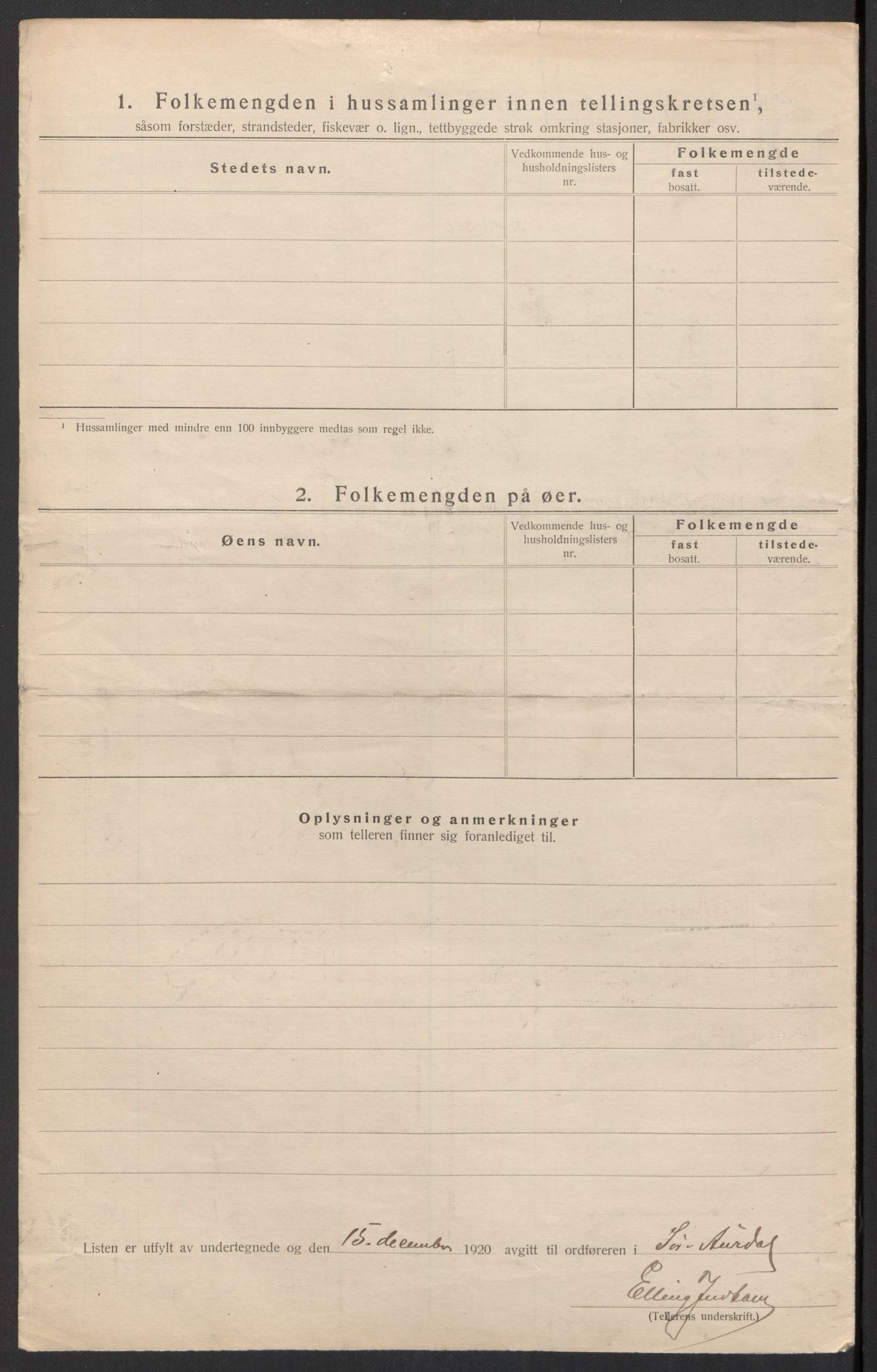 SAH, 1920 census for Sør-Aurdal, 1920, p. 24