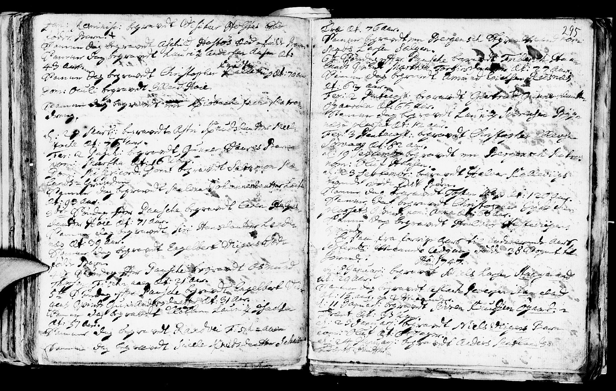 Avaldsnes sokneprestkontor, AV/SAST-A -101851/H/Ha/Haa/L0001: Parish register (official) no. A 1, 1711-1764, p. 295