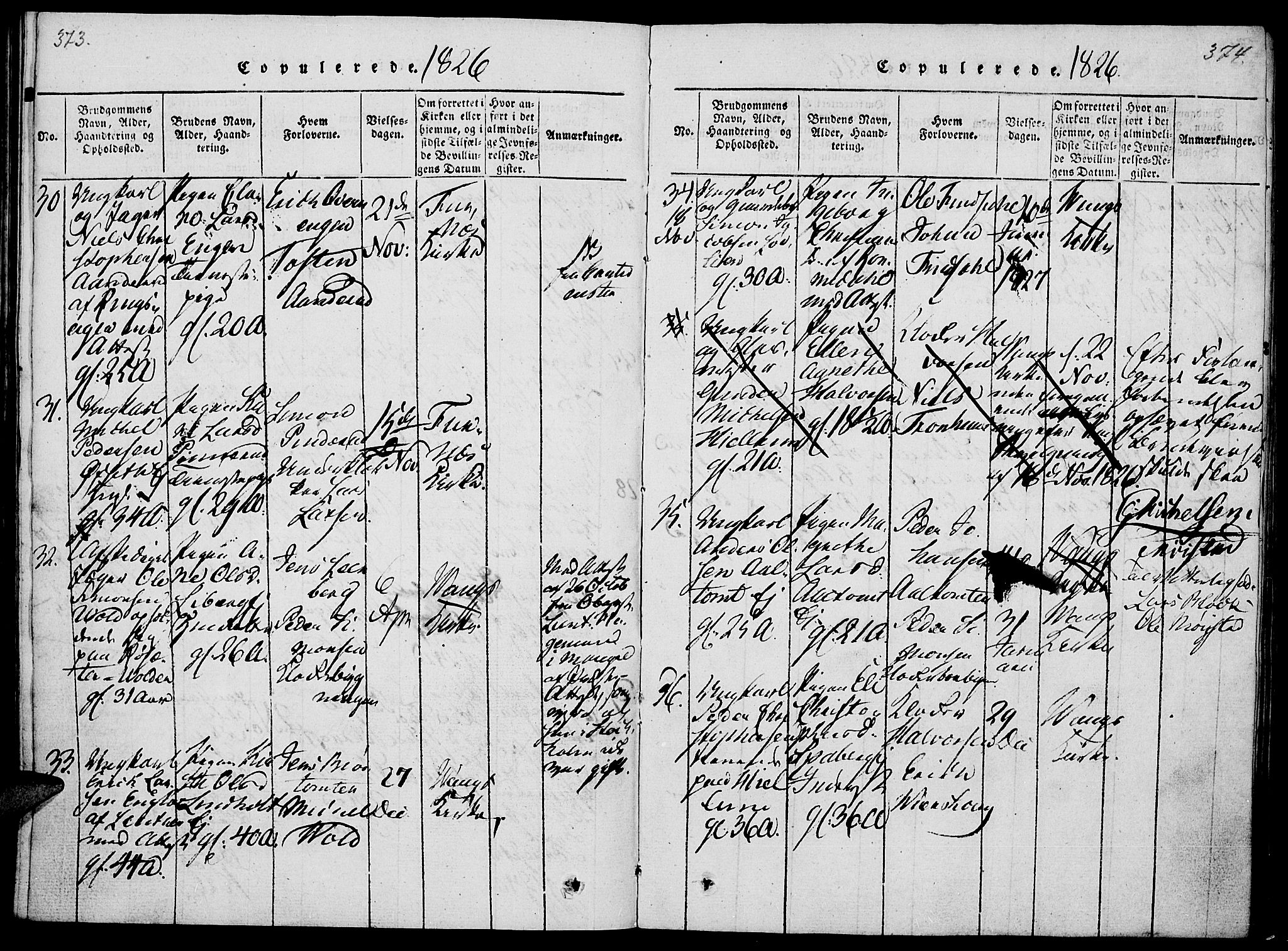 Vang prestekontor, Hedmark, AV/SAH-PREST-008/H/Ha/Haa/L0008: Parish register (official) no. 8, 1815-1826, p. 273-274