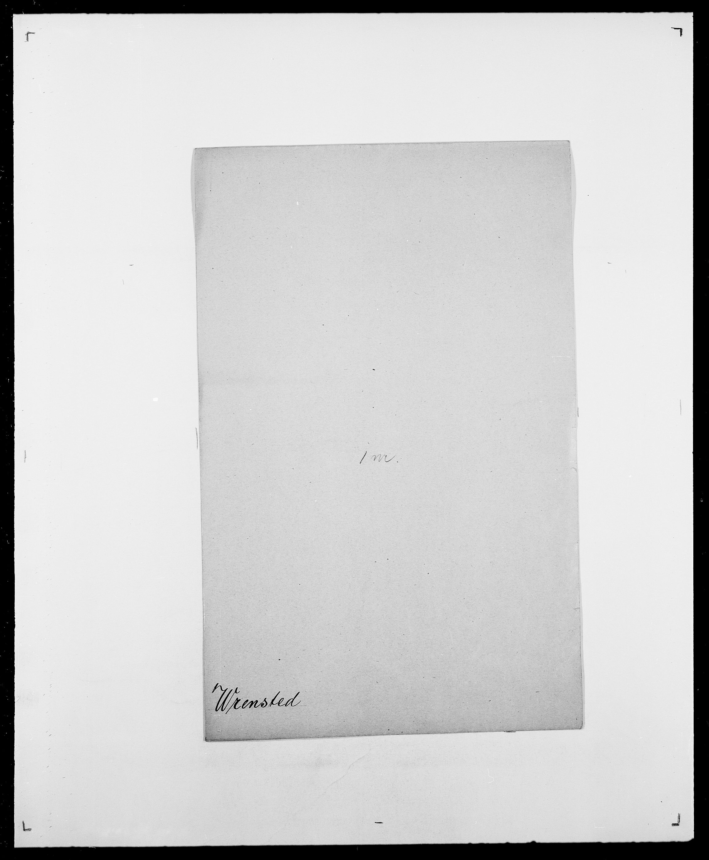 Delgobe, Charles Antoine - samling, SAO/PAO-0038/D/Da/L0042: Vilain - Wulf, Wulff, se også Wolf, p. 749