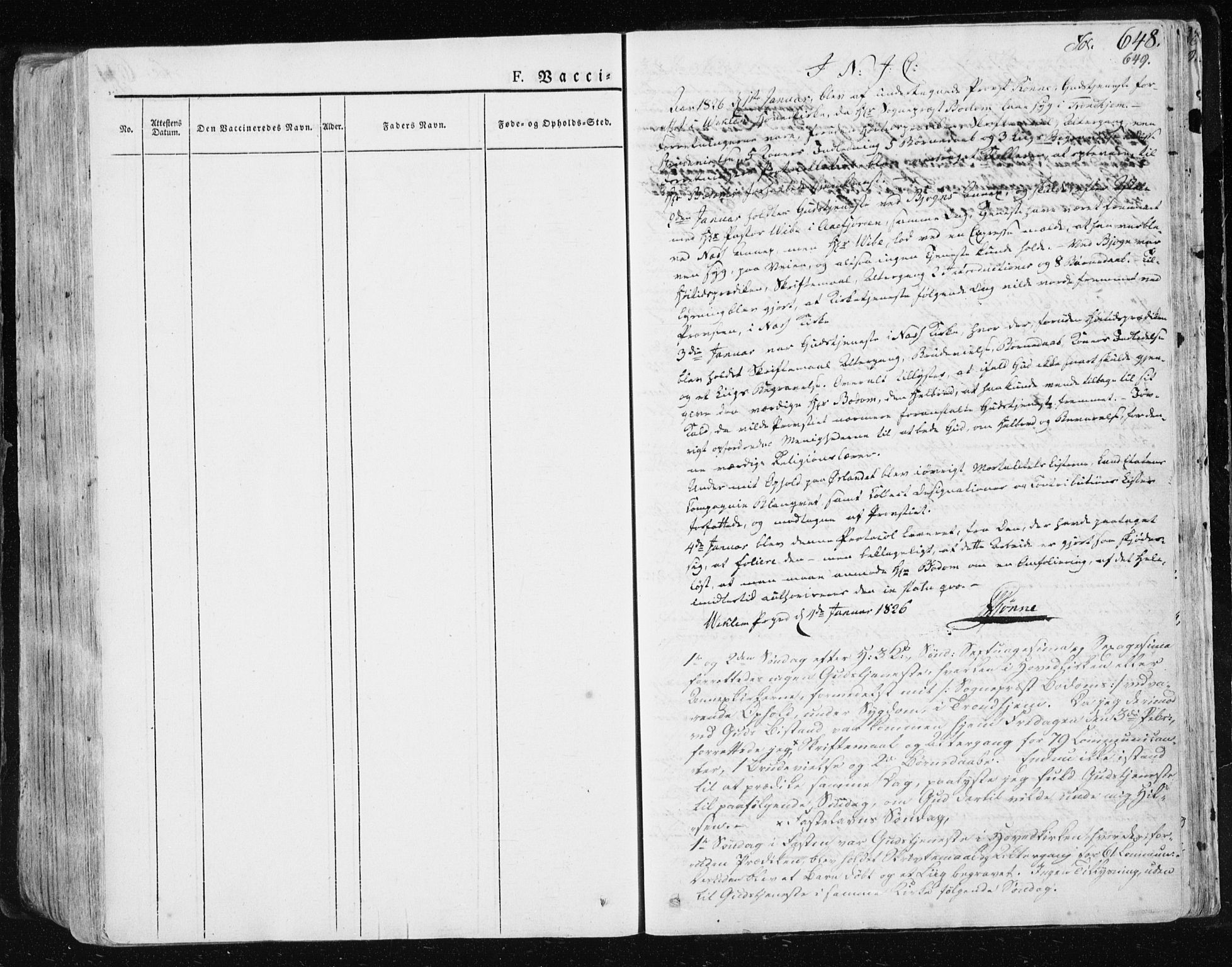 Ministerialprotokoller, klokkerbøker og fødselsregistre - Sør-Trøndelag, SAT/A-1456/659/L0735: Parish register (official) no. 659A05, 1826-1841, p. 648
