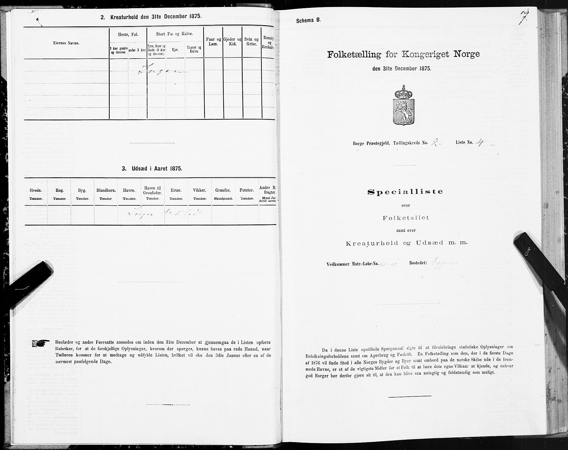 SAT, 1875 census for 1862P Borge, 1875, p. 2007