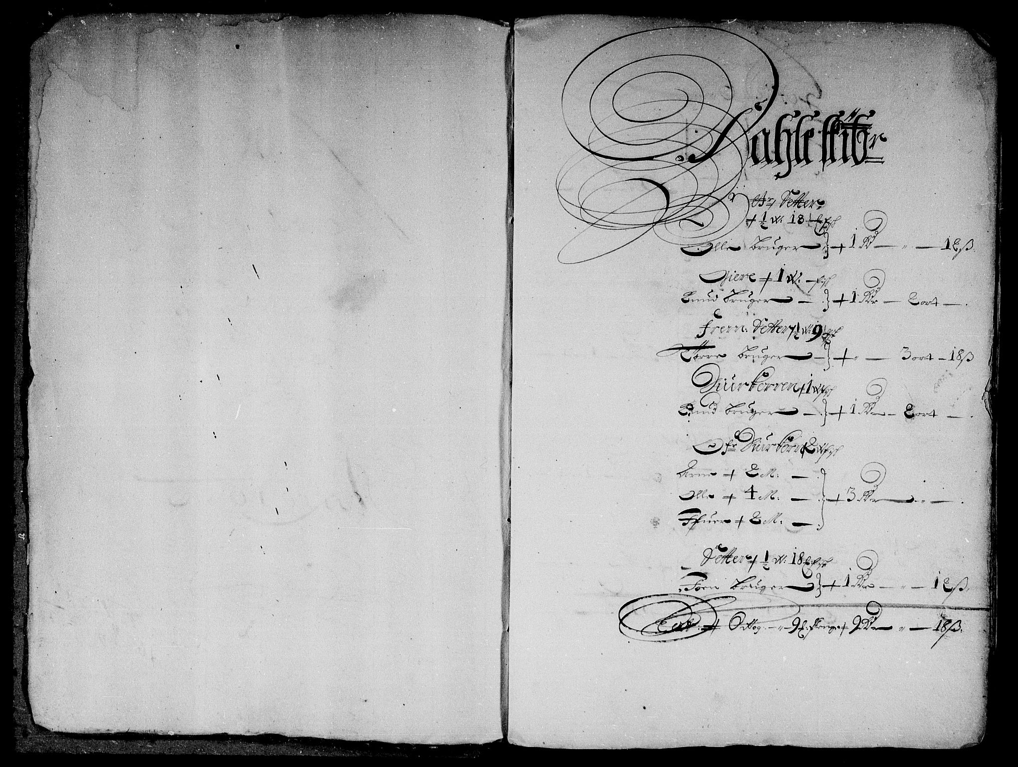 Rentekammeret inntil 1814, Reviderte regnskaper, Stiftamtstueregnskaper, Bergen stiftamt, AV/RA-EA-6043/R/Rc/L0063: Bergen stiftamt, 1682