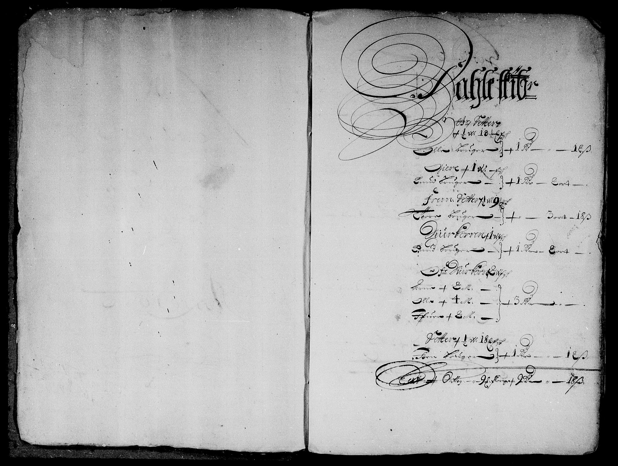 Rentekammeret inntil 1814, Reviderte regnskaper, Stiftamtstueregnskaper, Bergen stiftamt, RA/EA-6043/R/Rc/L0063: Bergen stiftamt, 1682