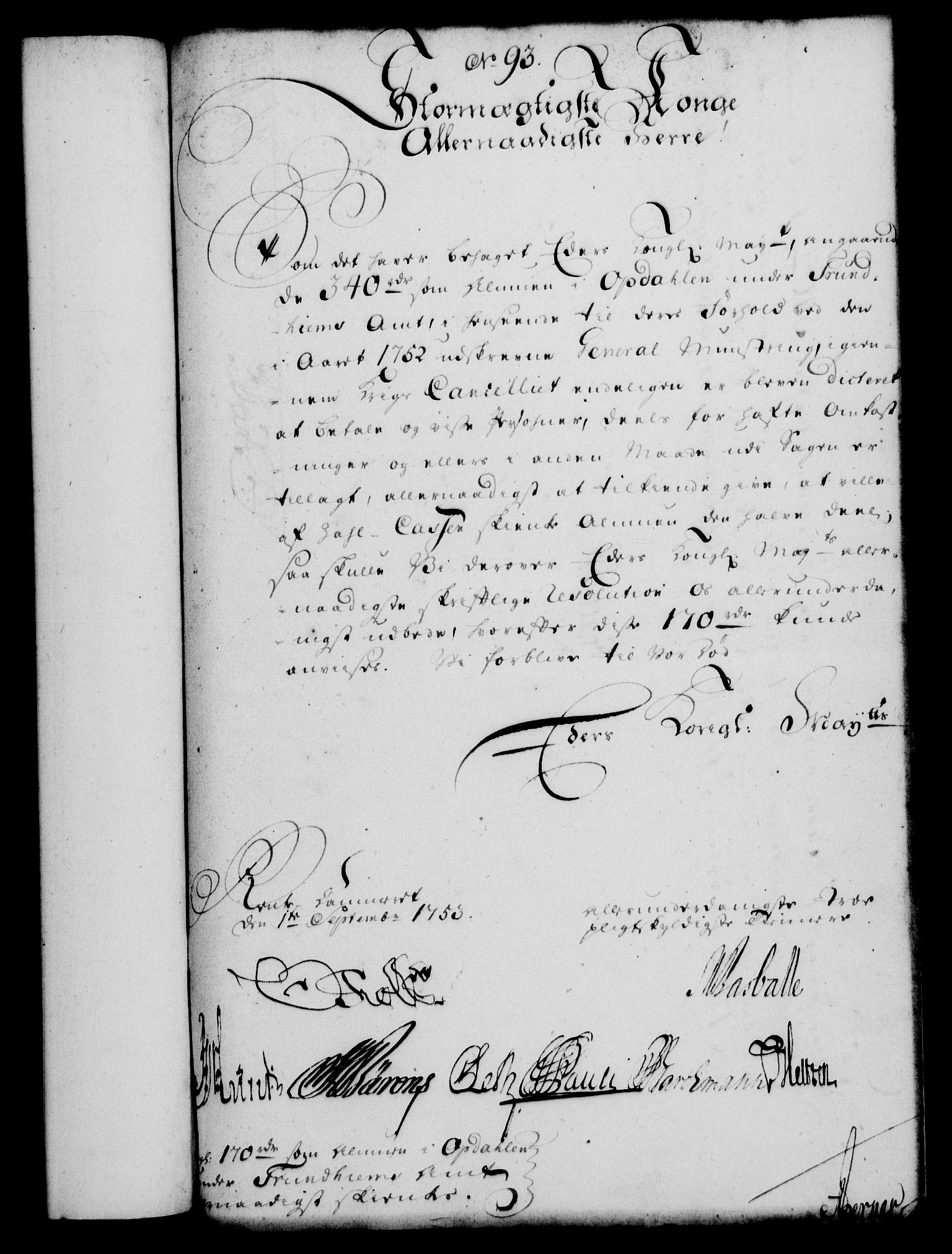 Rentekammeret, Kammerkanselliet, AV/RA-EA-3111/G/Gf/Gfa/L0035: Norsk relasjons- og resolusjonsprotokoll (merket RK 52.35), 1753, p. 565
