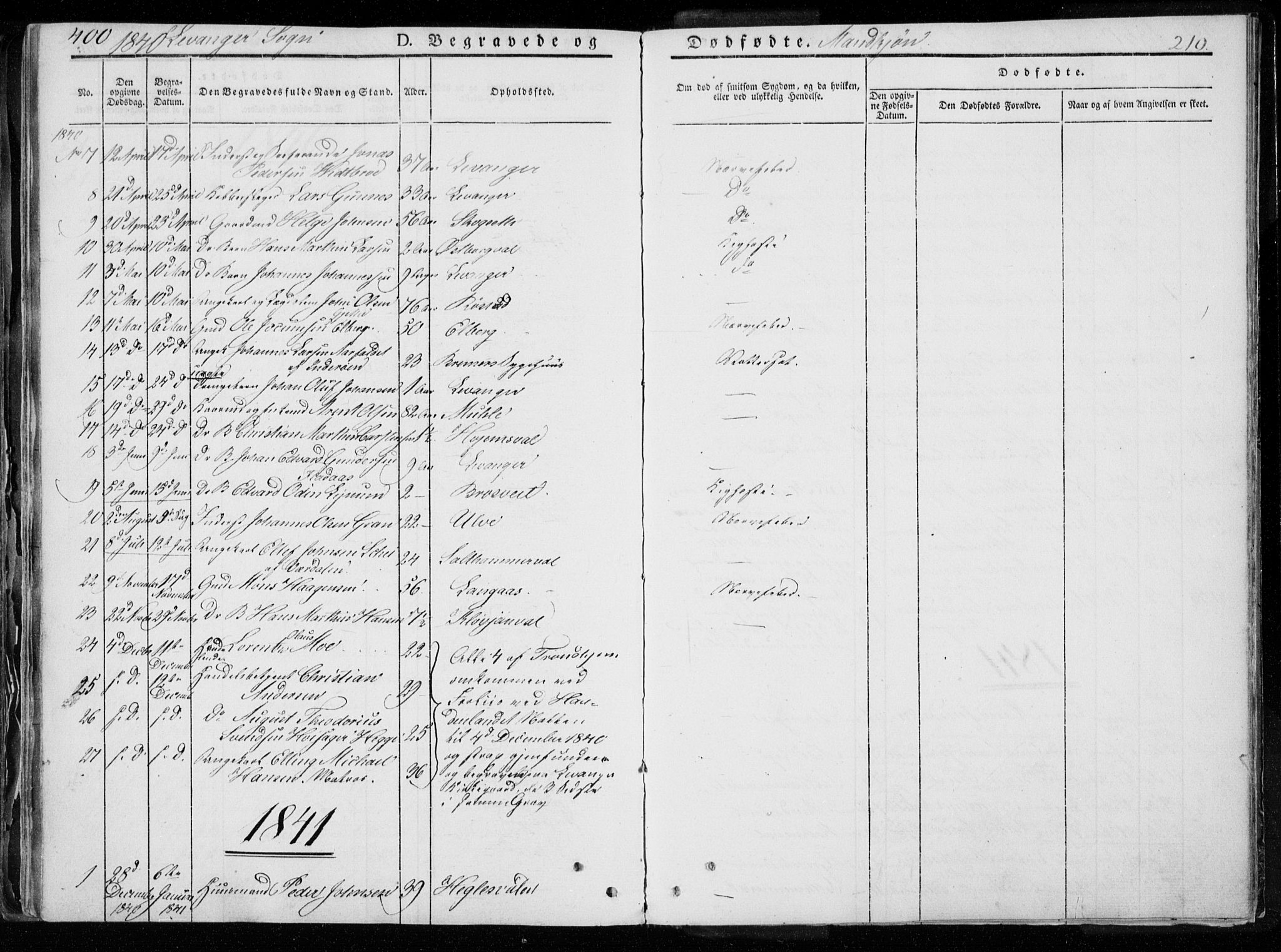 Ministerialprotokoller, klokkerbøker og fødselsregistre - Nord-Trøndelag, SAT/A-1458/720/L0183: Parish register (official) no. 720A01, 1836-1855, p. 209b-210a