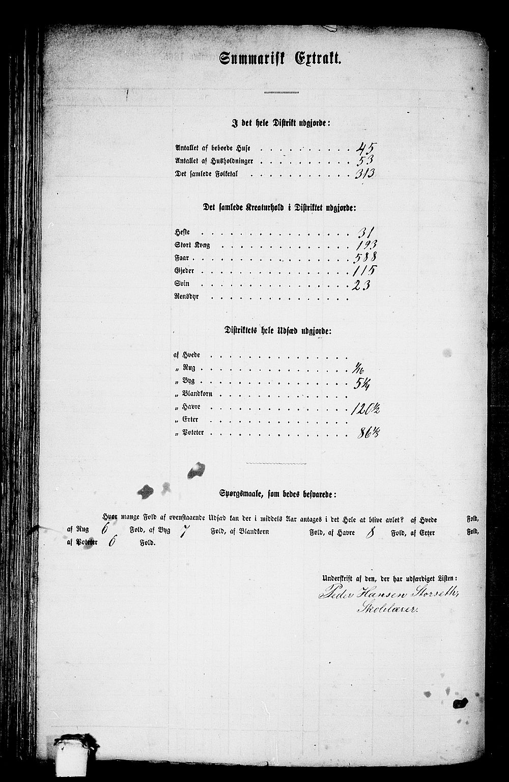 RA, 1865 census for Tingvoll, 1865, p. 124