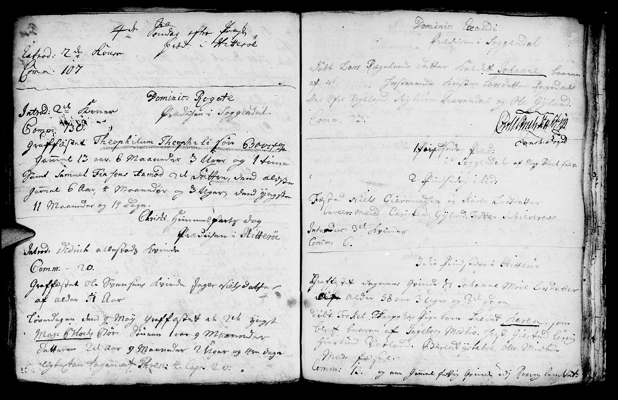 Sokndal sokneprestkontor, AV/SAST-A-101808: Parish register (official) no. A 1, 1729-1740