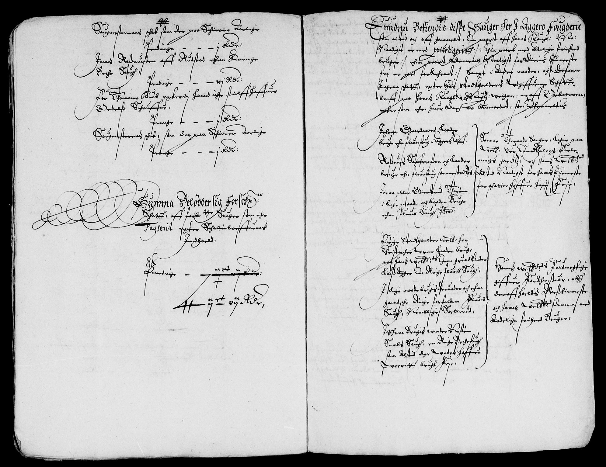 Rentekammeret inntil 1814, Reviderte regnskaper, Lensregnskaper, AV/RA-EA-5023/R/Rb/Rba/L0185: Akershus len, 1645-1646