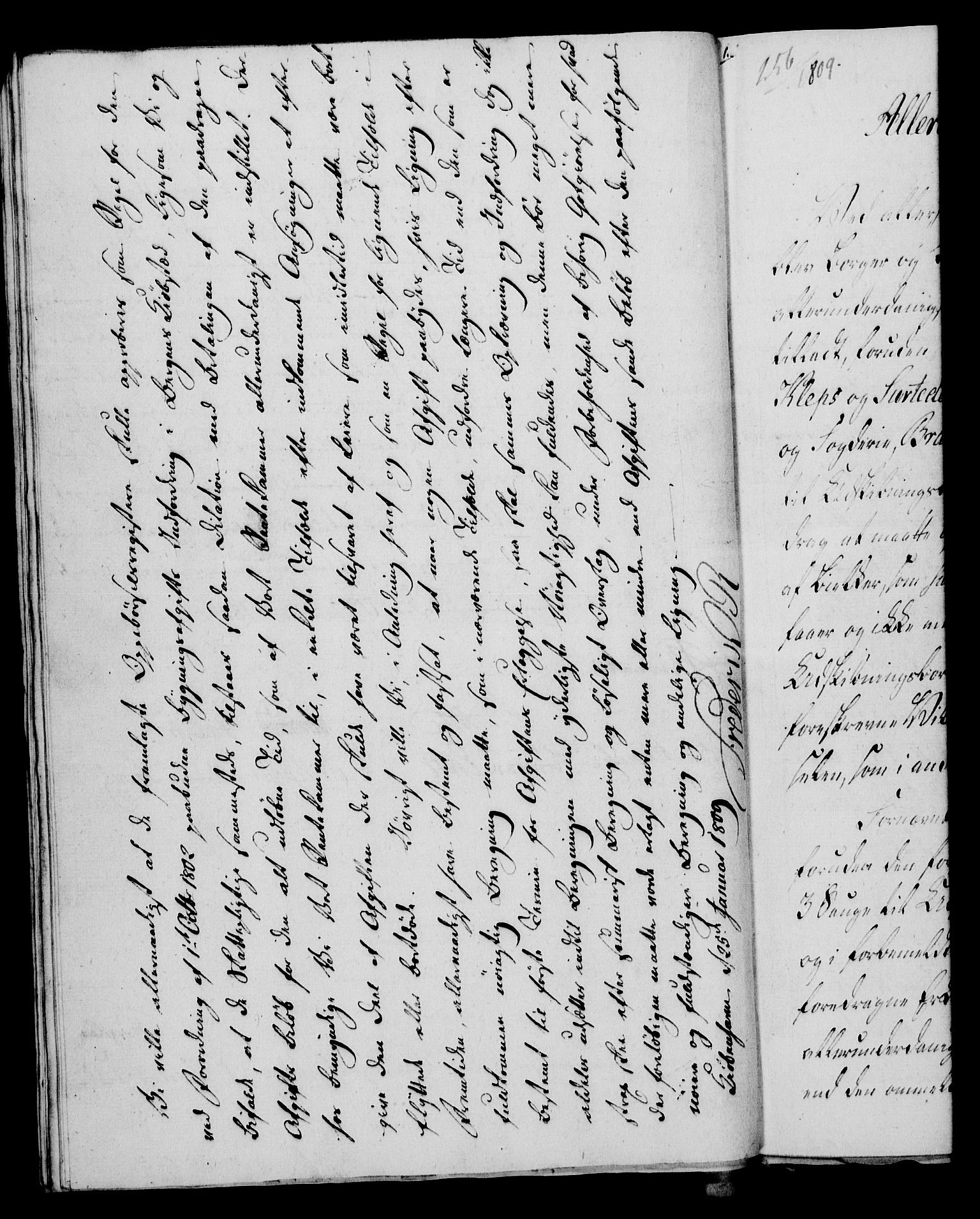 Rentekammeret, Kammerkanselliet, RA/EA-3111/G/Gf/Gfa/L0091: Norsk relasjons- og resolusjonsprotokoll (merket RK 52.91), 1809, p. 73