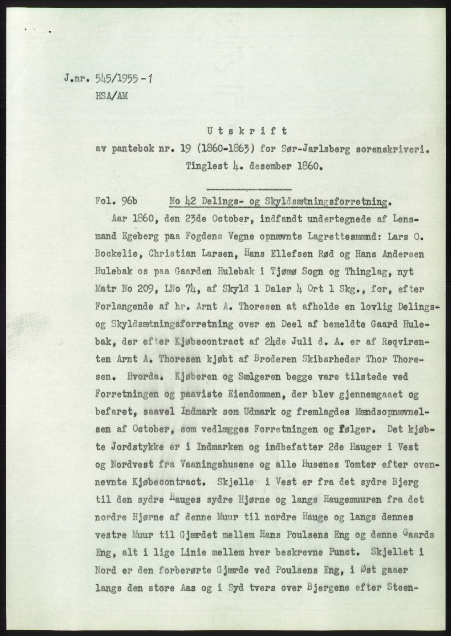 Statsarkivet i Kongsberg, SAKO/A-0001, 1955, p. 313