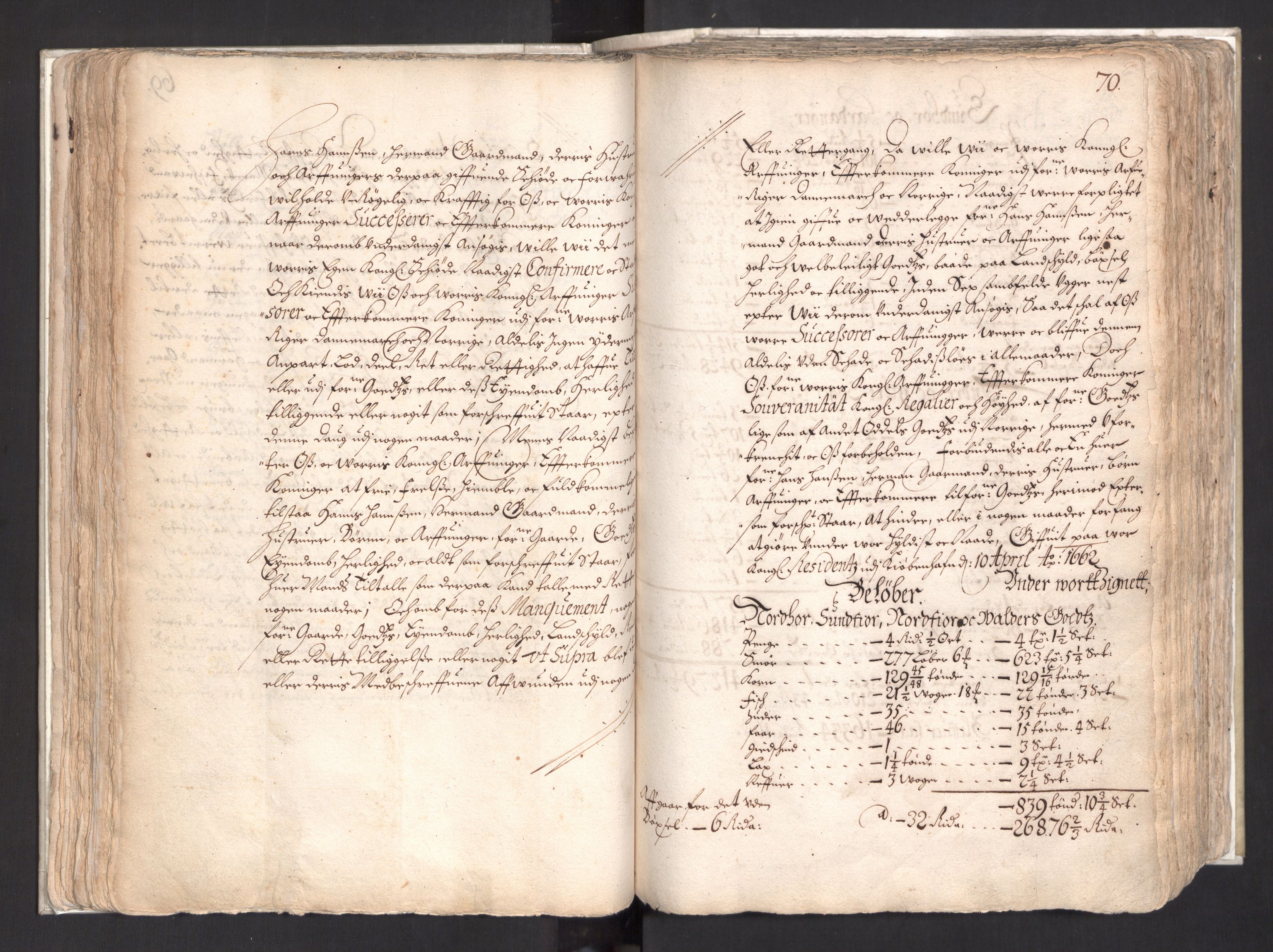 Rentekammeret, Kammerkanselliet, AV/RA-EA-3111/G/Gg/Ggj/Ggja/L0003: Skjøtebok Oa (13), 1661-1669, p. 74