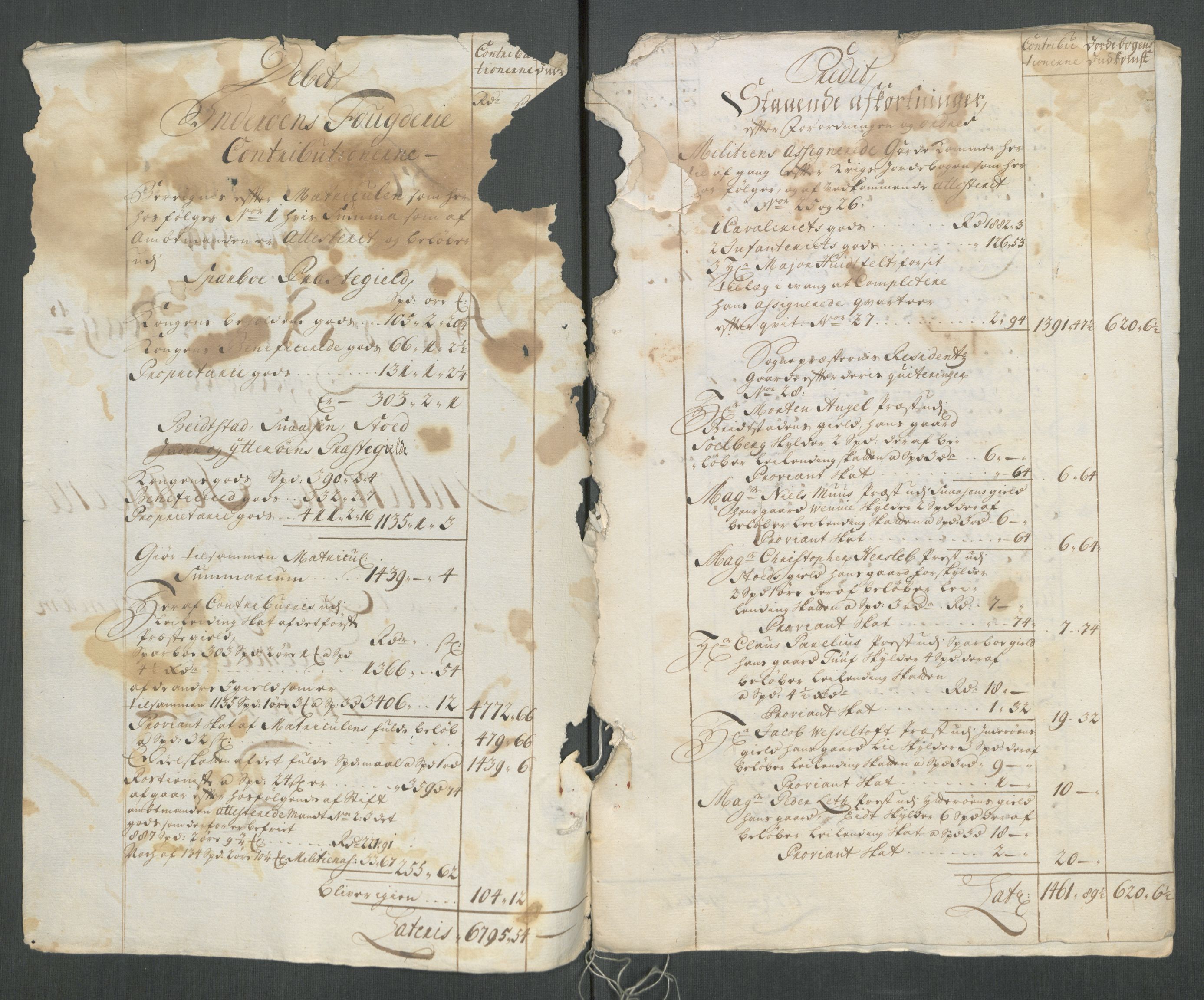 Rentekammeret inntil 1814, Reviderte regnskaper, Fogderegnskap, AV/RA-EA-4092/R63/L4320: Fogderegnskap Inderøy, 1712, p. 4