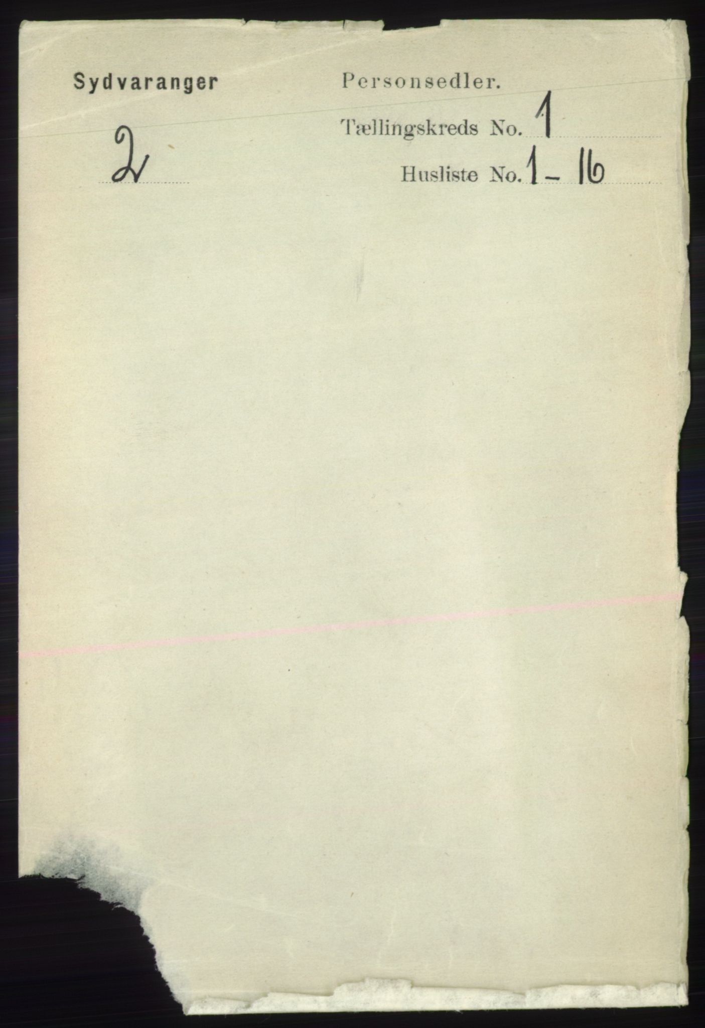 RA, 1891 census for 2030 Sør-Varanger, 1891, p. 61