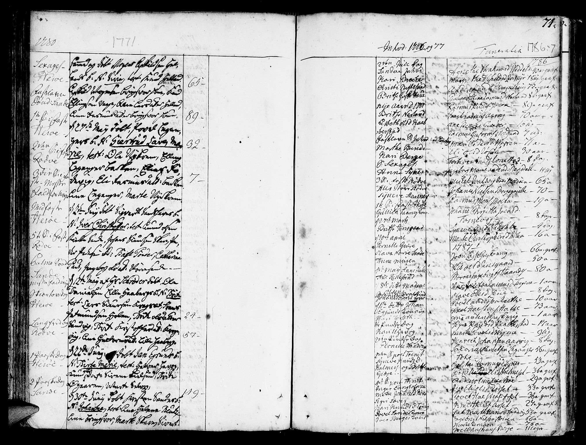 Ministerialprotokoller, klokkerbøker og fødselsregistre - Møre og Romsdal, SAT/A-1454/507/L0067: Parish register (official) no. 507A02, 1767-1788, p. 74