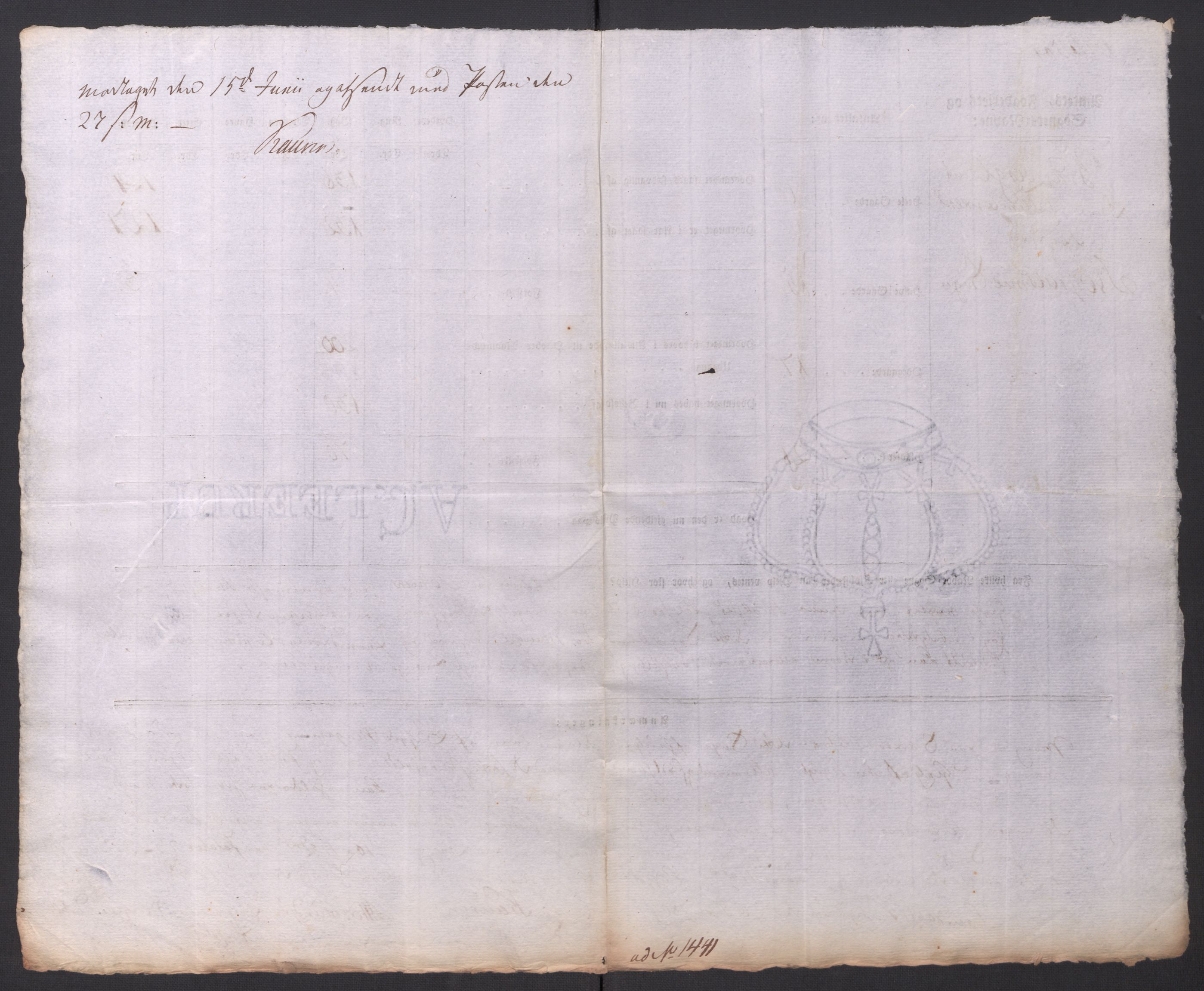 Regjeringskommisjonen 1807-1810, 1. kontor/byrå, AV/RA-EA-2871/Dd/L0014: Kornavl: De utfyldte skjemaer fra sognekommisjonene i Kristiania og Kristiansand stift, 1809, p. 260