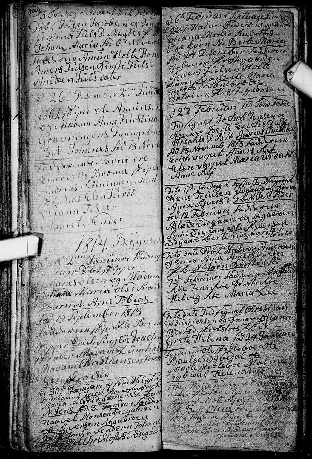 Hvaler prestekontor Kirkebøker, AV/SAO-A-2001/F/Fa/L0002: Parish register (official) no. I 2, 1749-1816, p. 100-101