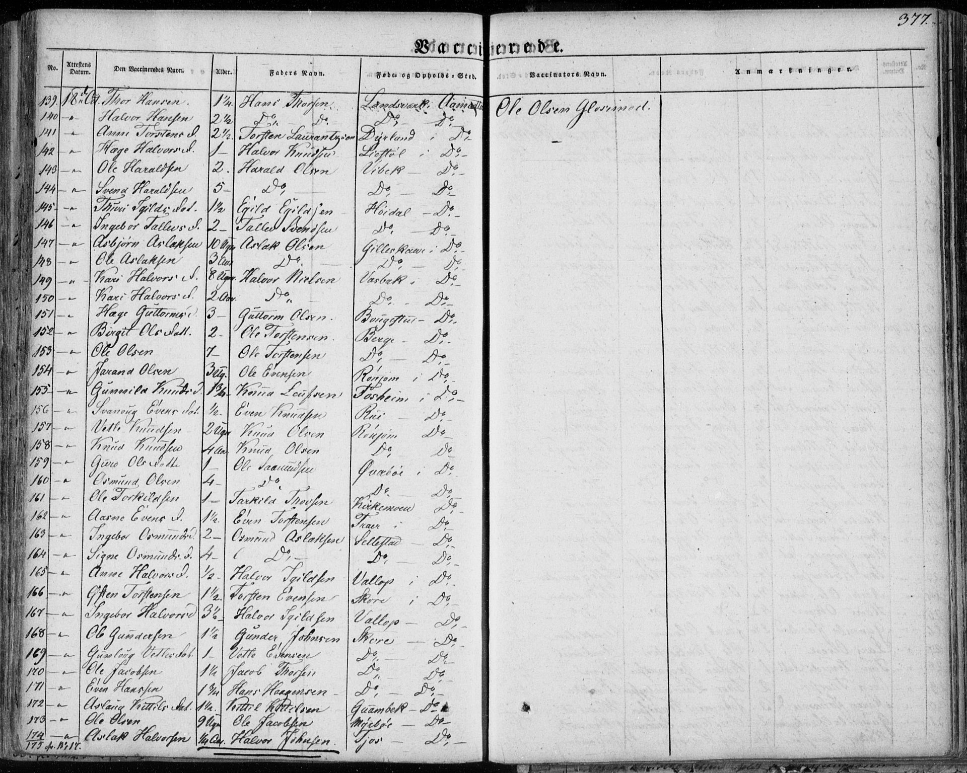 Seljord kirkebøker, AV/SAKO-A-20/F/Fa/L0011: Parish register (official) no. I 11, 1831-1849, p. 377