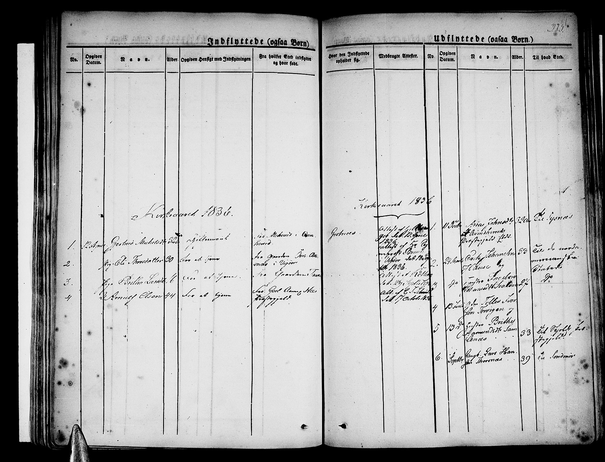 Strandebarm sokneprestembete, AV/SAB-A-78401/H/Haa: Parish register (official) no. A 6, 1826-1843, p. 325