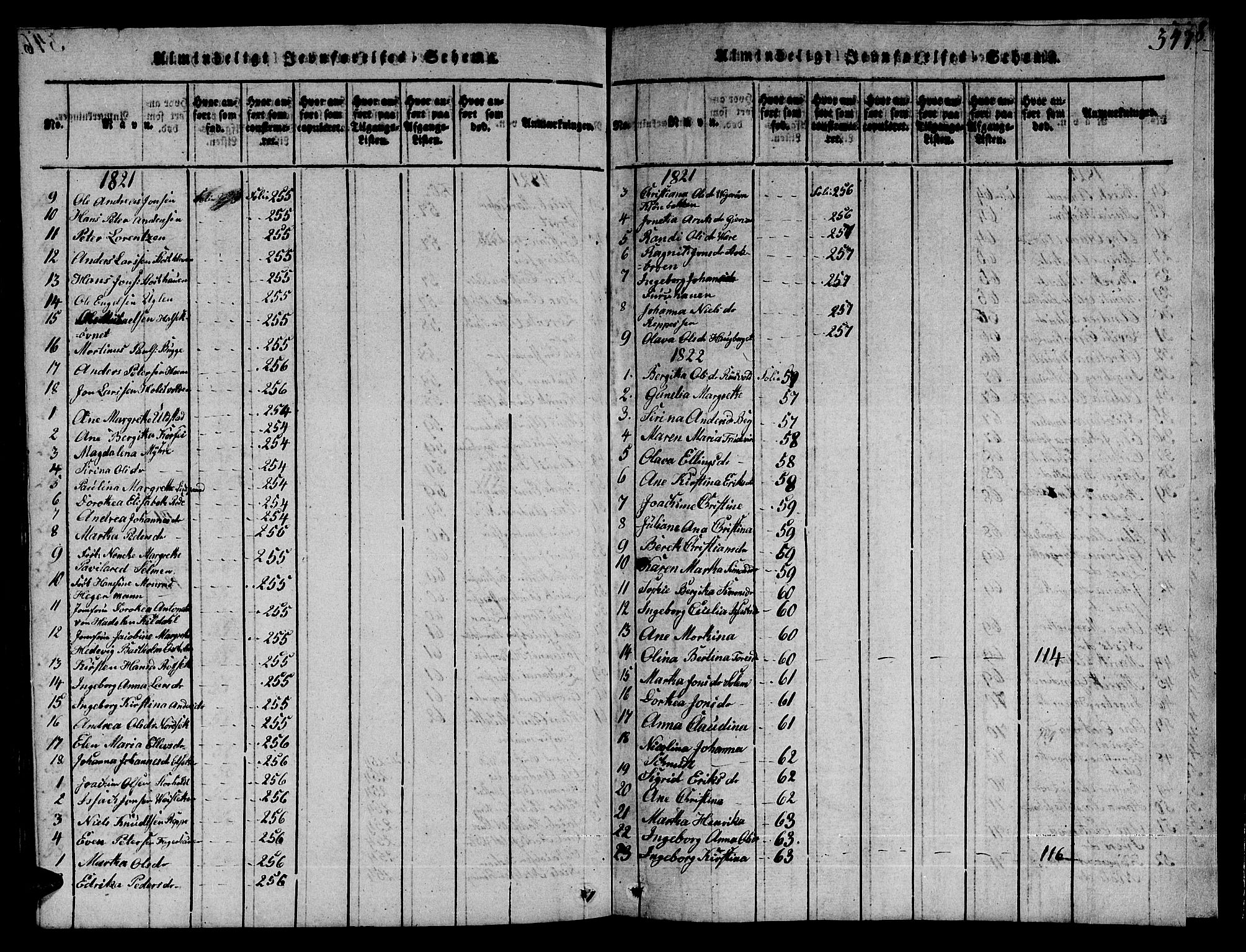 Ministerialprotokoller, klokkerbøker og fødselsregistre - Sør-Trøndelag, SAT/A-1456/606/L0307: Parish register (copy) no. 606C03, 1817-1824, p. 347