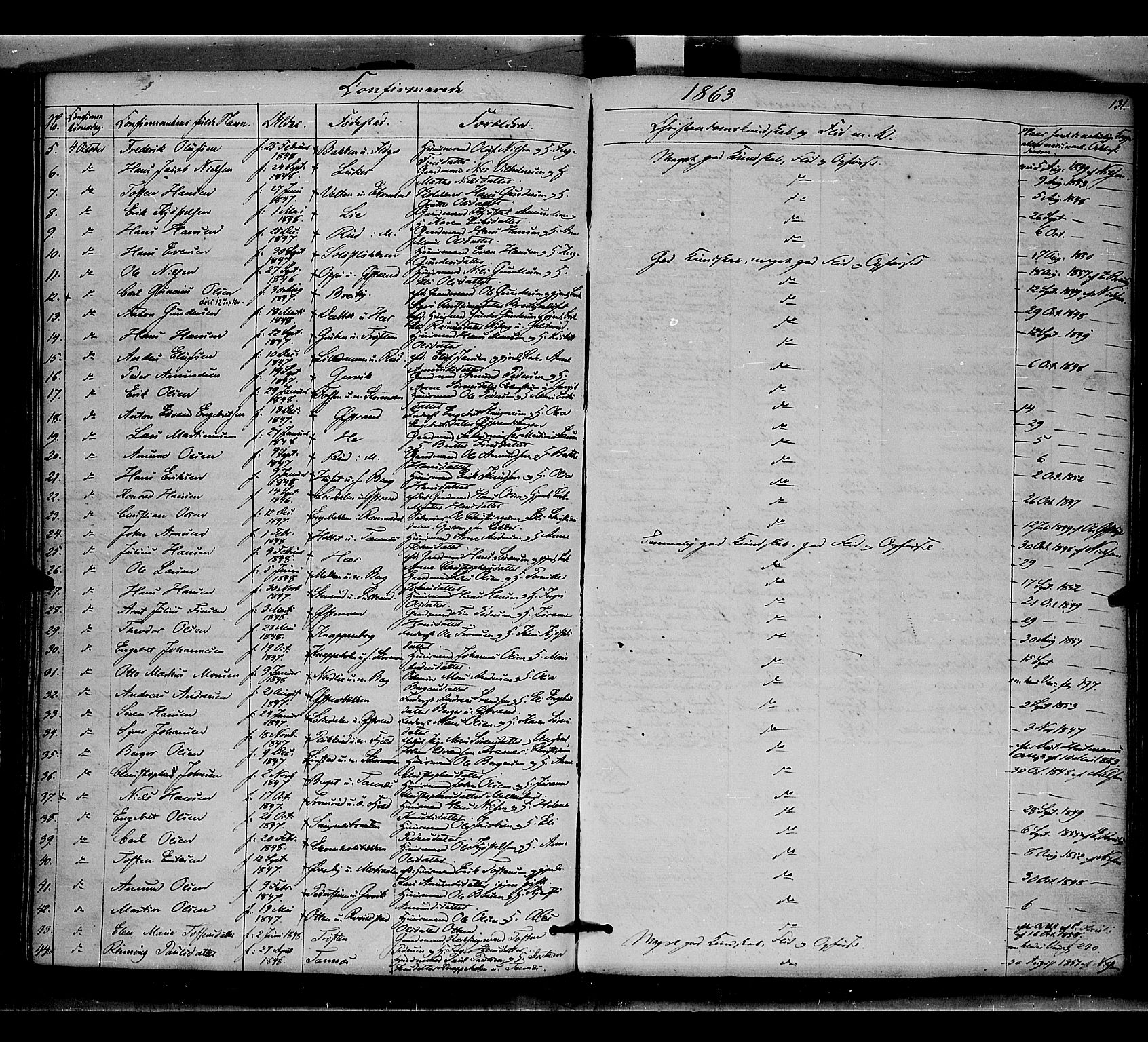 Nord-Odal prestekontor, AV/SAH-PREST-032/H/Ha/Haa/L0003: Parish register (official) no. 3, 1851-1865, p. 131