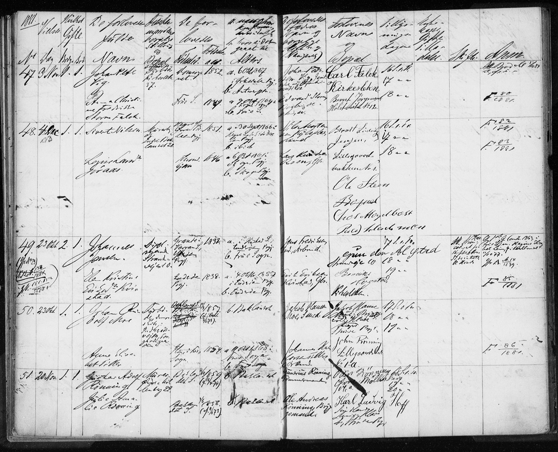 Ministerialprotokoller, klokkerbøker og fødselsregistre - Sør-Trøndelag, AV/SAT-A-1456/604/L0188: Parish register (official) no. 604A11, 1878-1892