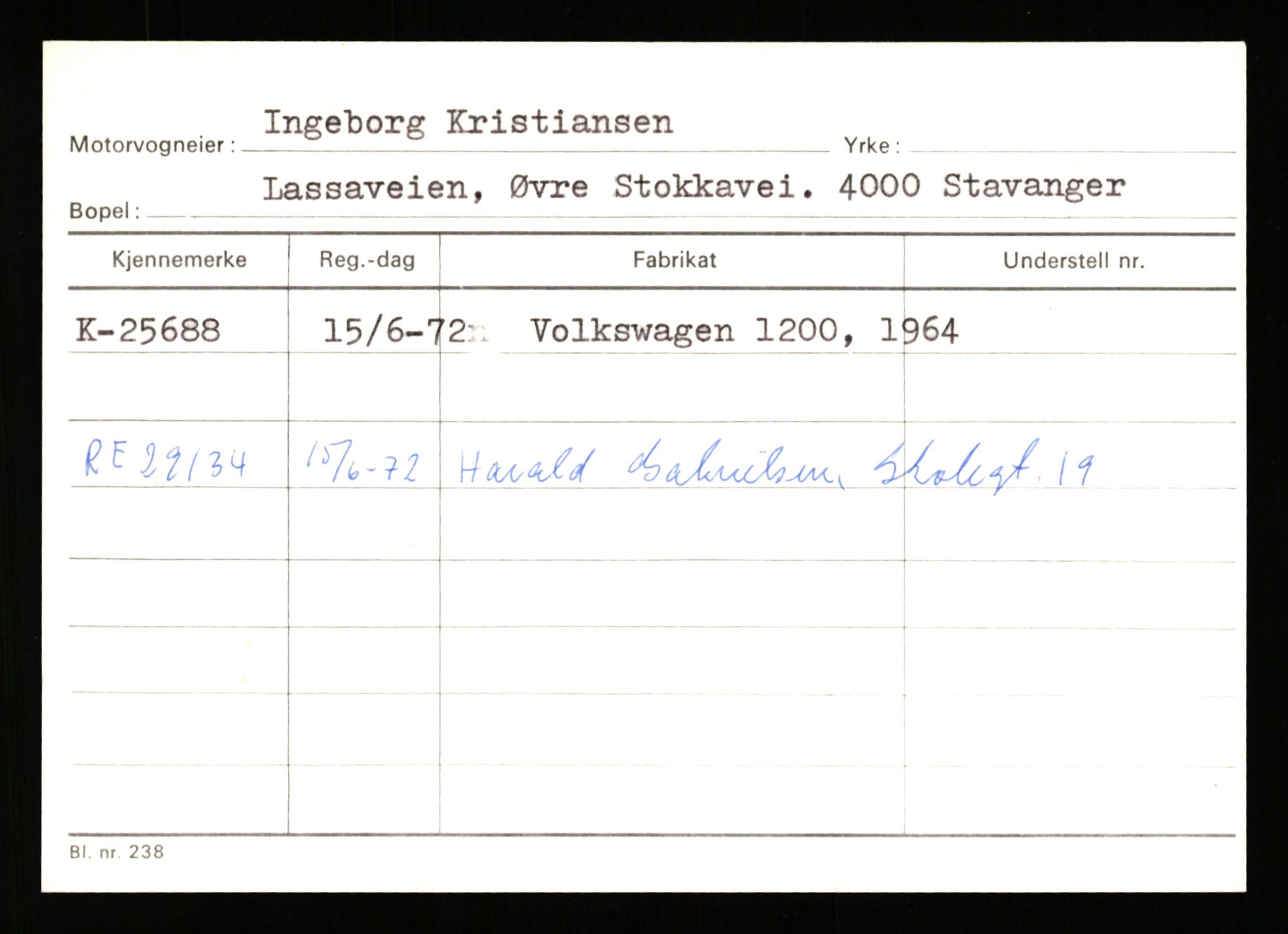 Stavanger trafikkstasjon, AV/SAST-A-101942/0/G/L0005: Registreringsnummer: 23000 - 34245, 1930-1971, p. 901