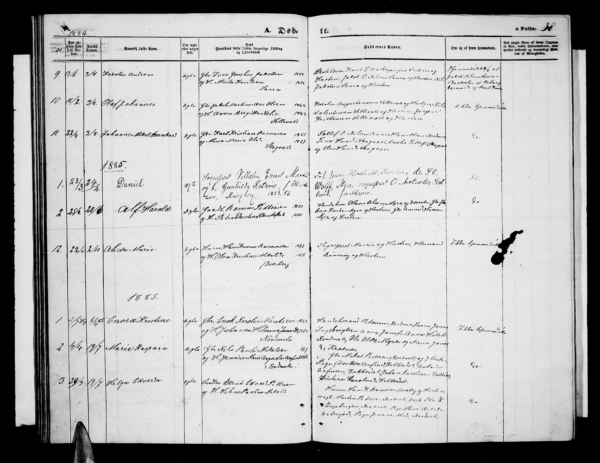 Ministerialprotokoller, klokkerbøker og fødselsregistre - Nordland, AV/SAT-A-1459/897/L1412: Parish register (copy) no. 897C02, 1867-1886, p. 38