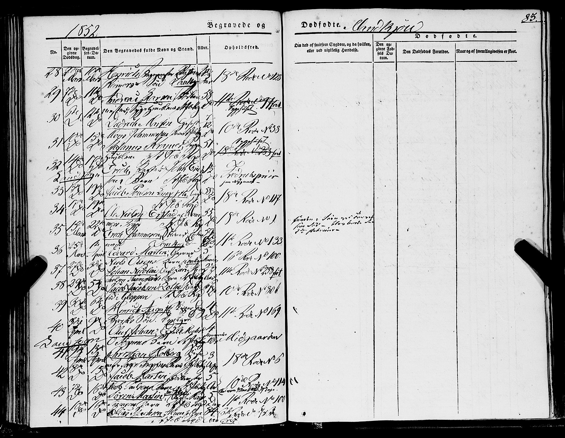 Domkirken sokneprestembete, AV/SAB-A-74801/H/Haa/L0040: Parish register (official) no. E 1, 1841-1853, p. 83