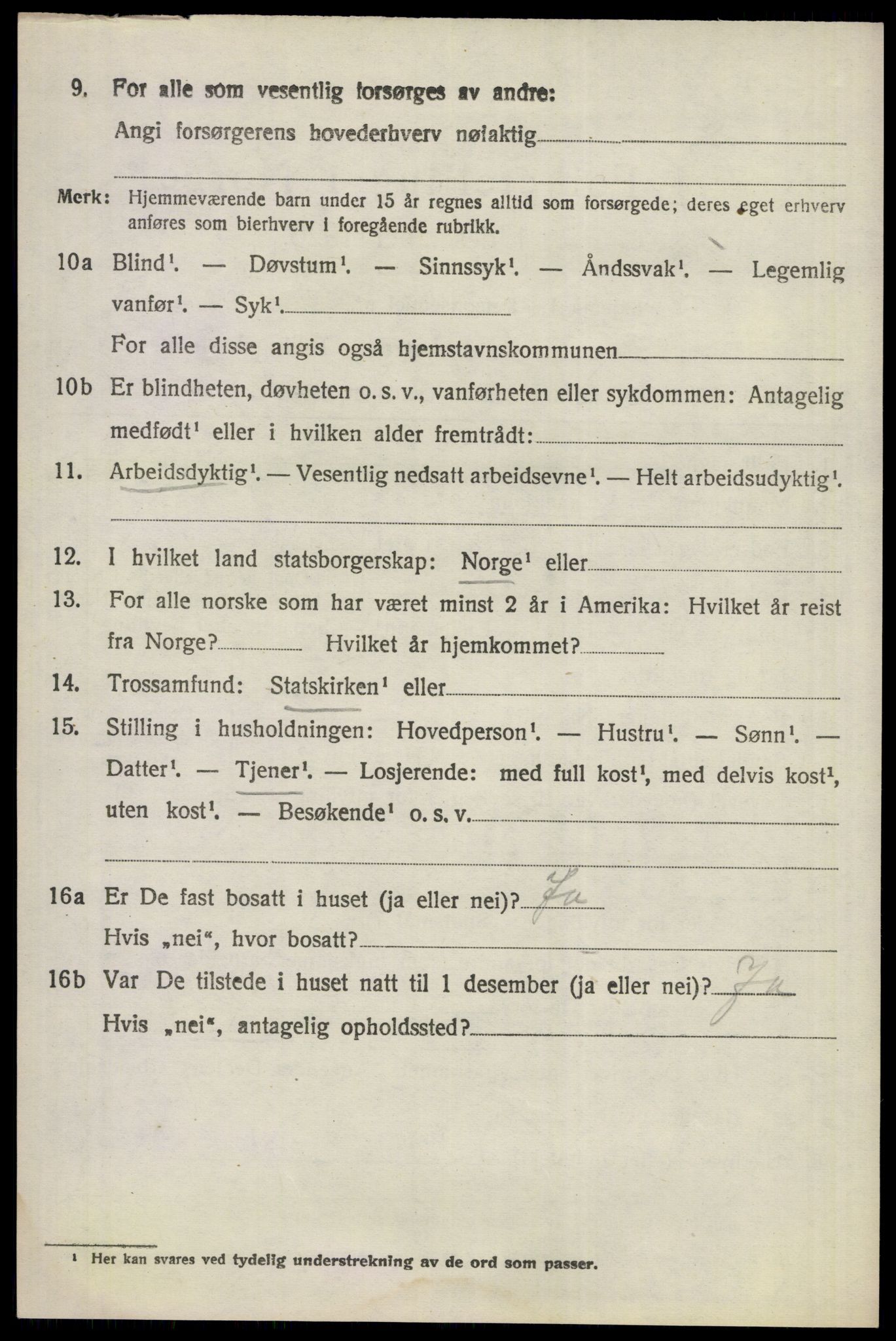 SAKO, 1920 census for Ådal, 1920, p. 6831