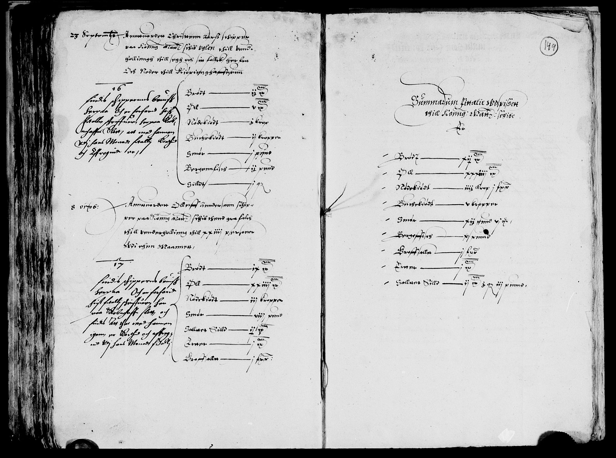 Rentekammeret inntil 1814, Reviderte regnskaper, Lensregnskaper, AV/RA-EA-5023/R/Rb/Rbp/L0001: Bratsberg len, 1585-1600