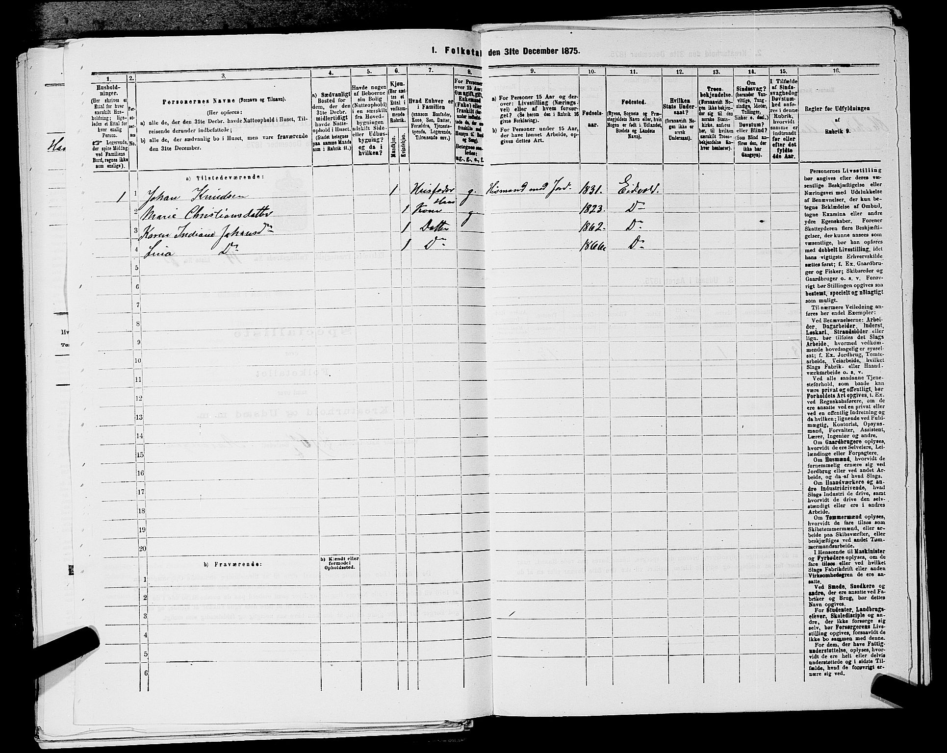 RA, 1875 census for 0237P Eidsvoll, 1875, p. 2396
