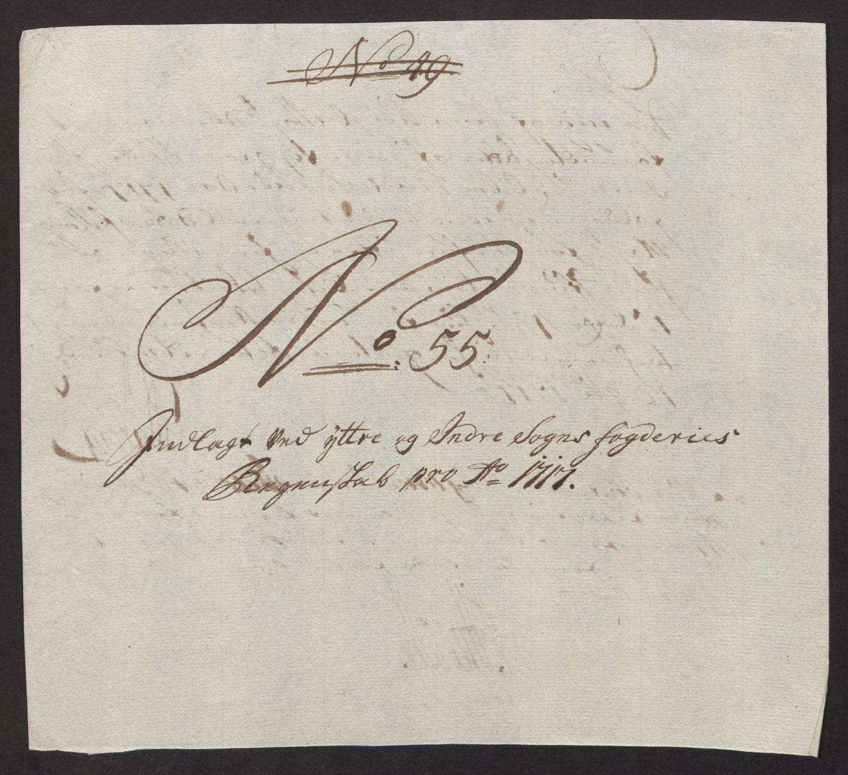 Rentekammeret inntil 1814, Reviderte regnskaper, Fogderegnskap, RA/EA-4092/R52/L3321: Fogderegnskap Sogn, 1717-1718, p. 223