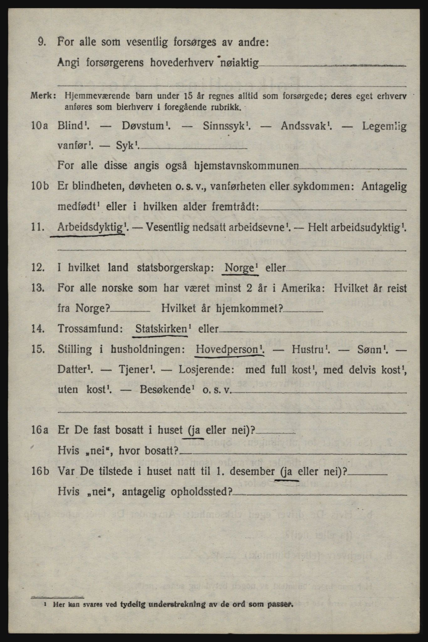 SAO, 1920 census for Berg, 1920, p. 8140